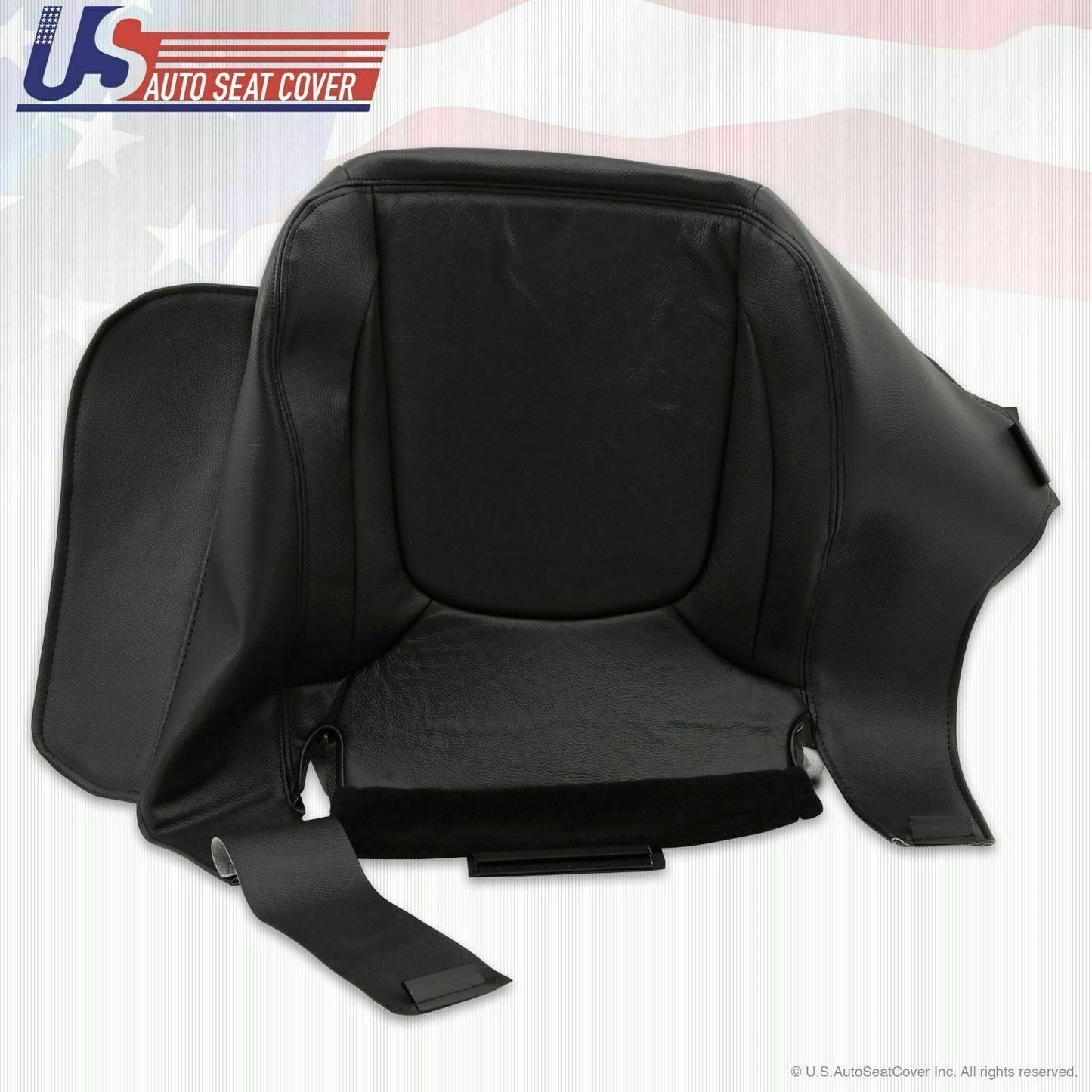 2004-2005 Dodge Ram 2500 Laramie Driver-Passenger Bottom Leather Cover DARK GRAY