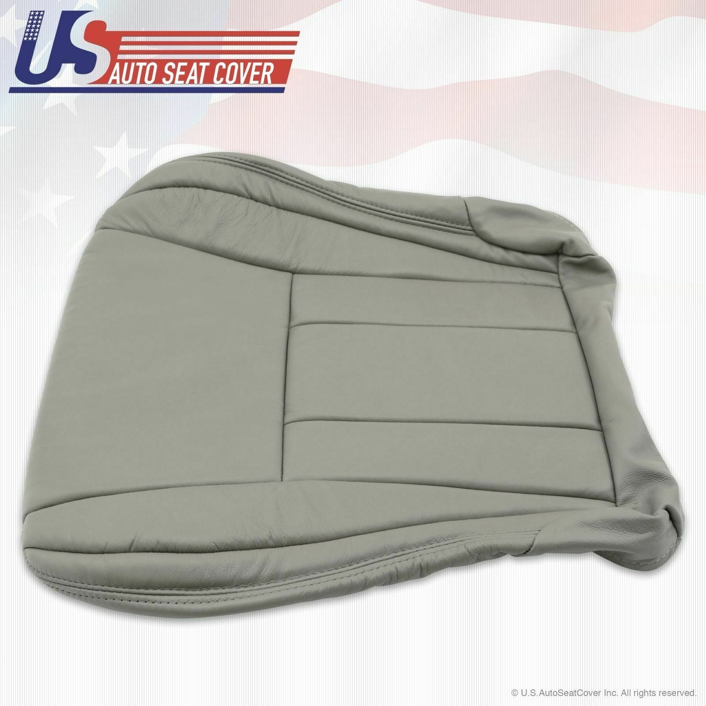 Driver Bottom Synthetic Leather Cover Gray Fits 1999 2000 2001 Toyota 4Runner
