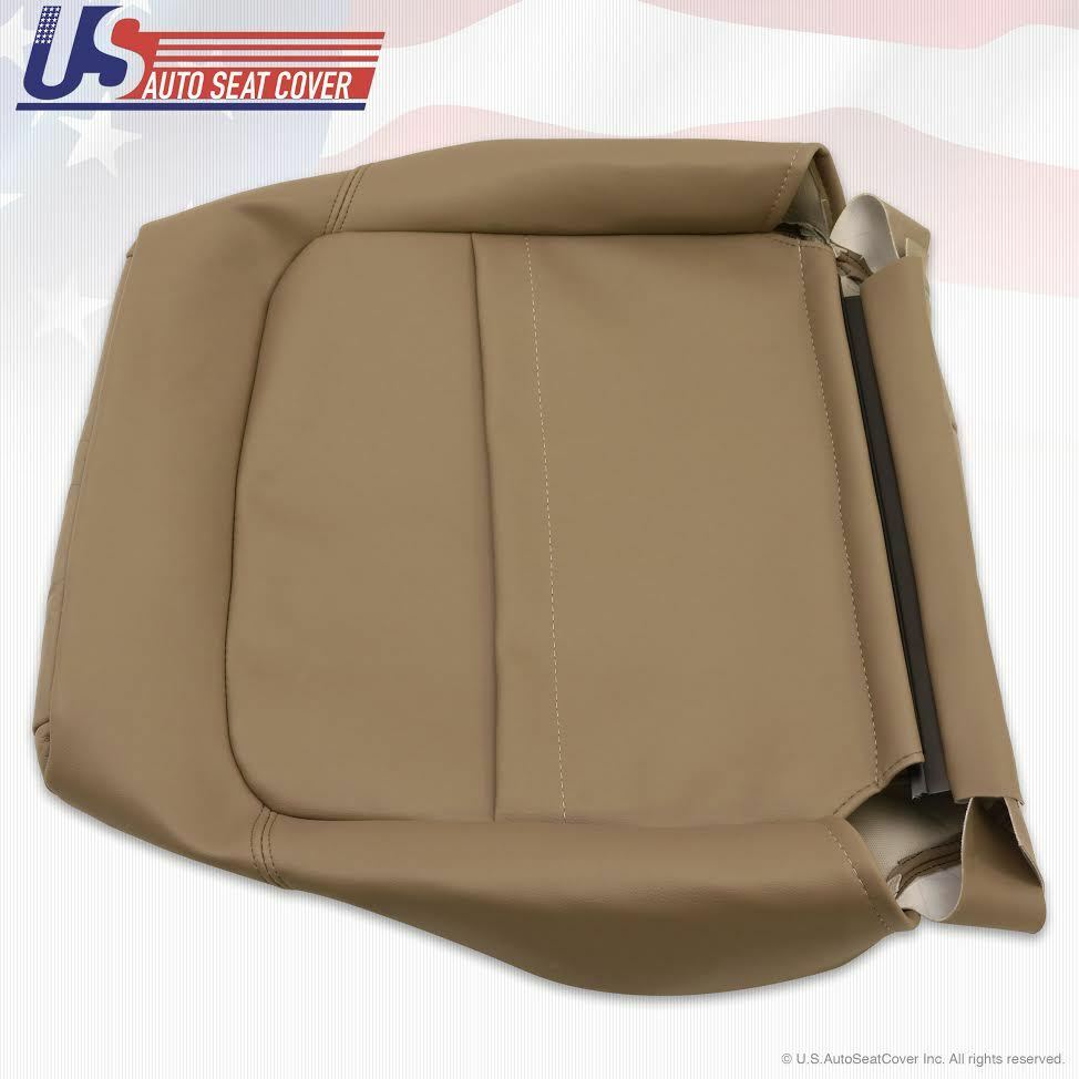 For 1996-02 Toyota 4Runner Driver Top Upper lean back Leather Seat Cover OAK Tan