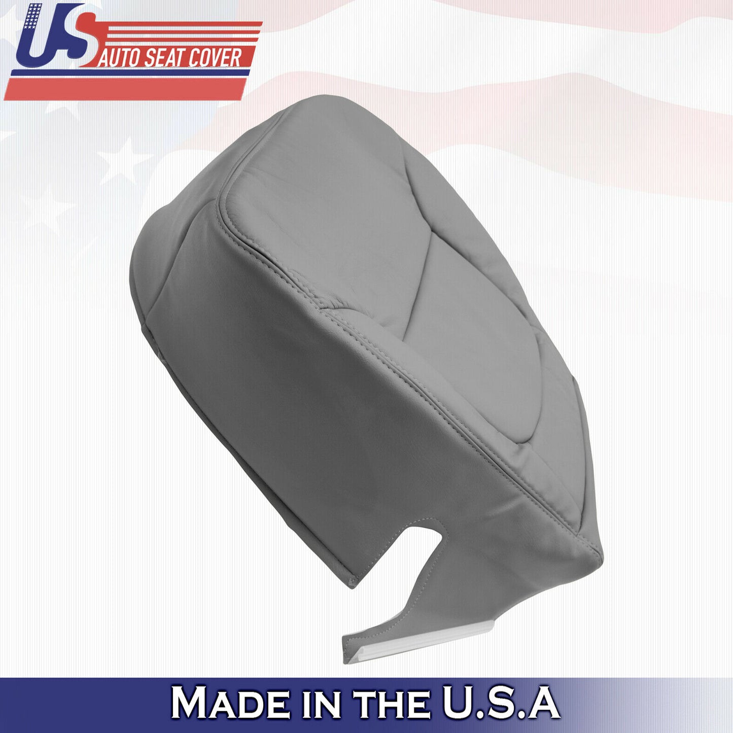 2001 2002 2003 2004 Fits For TOYOTA TUNDRA Driver Bottom Leather Seat Cover Gray