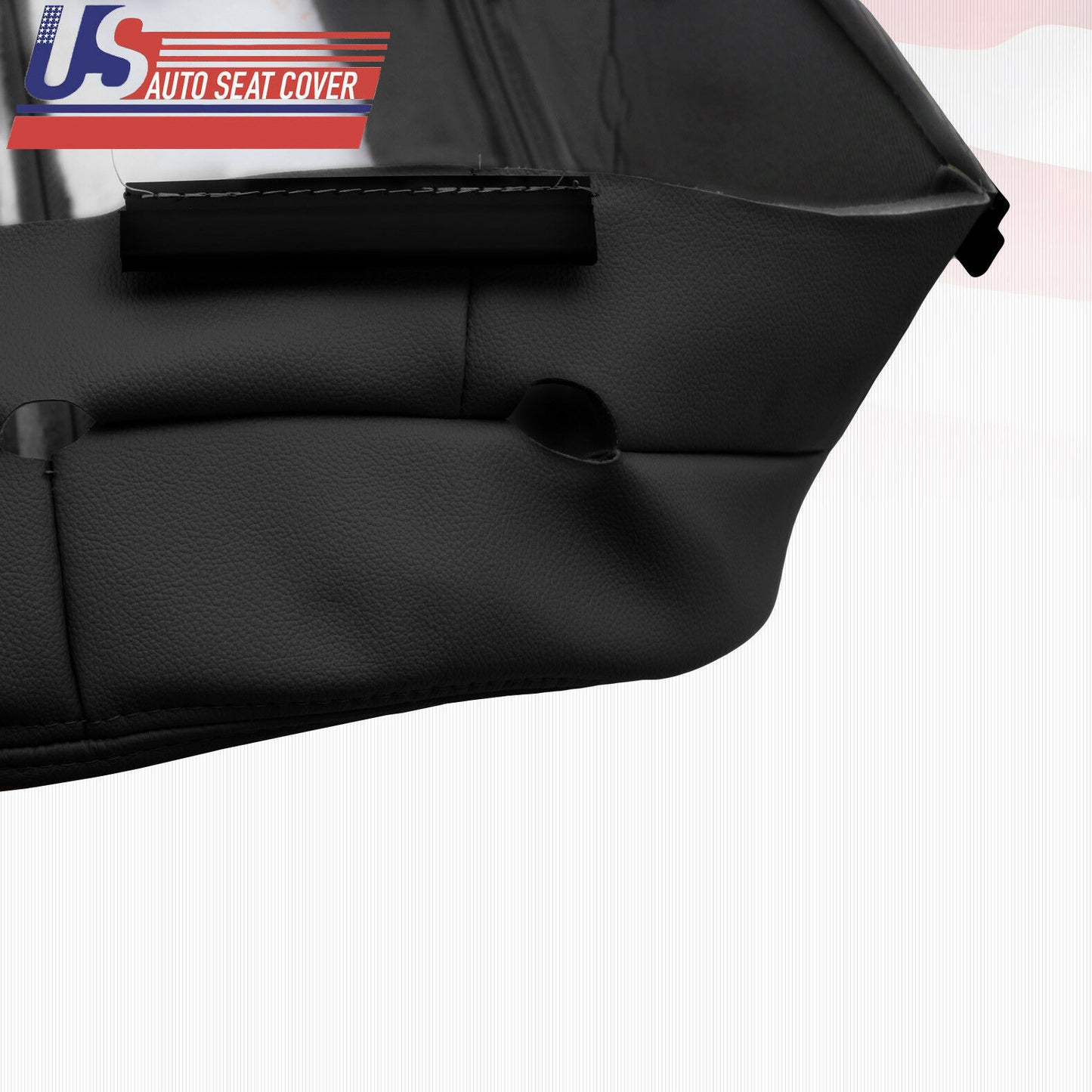 2008 2009 2010 Cadillac CTS 2WD Driver Bottom Perforated Leather Seat Cover BLK