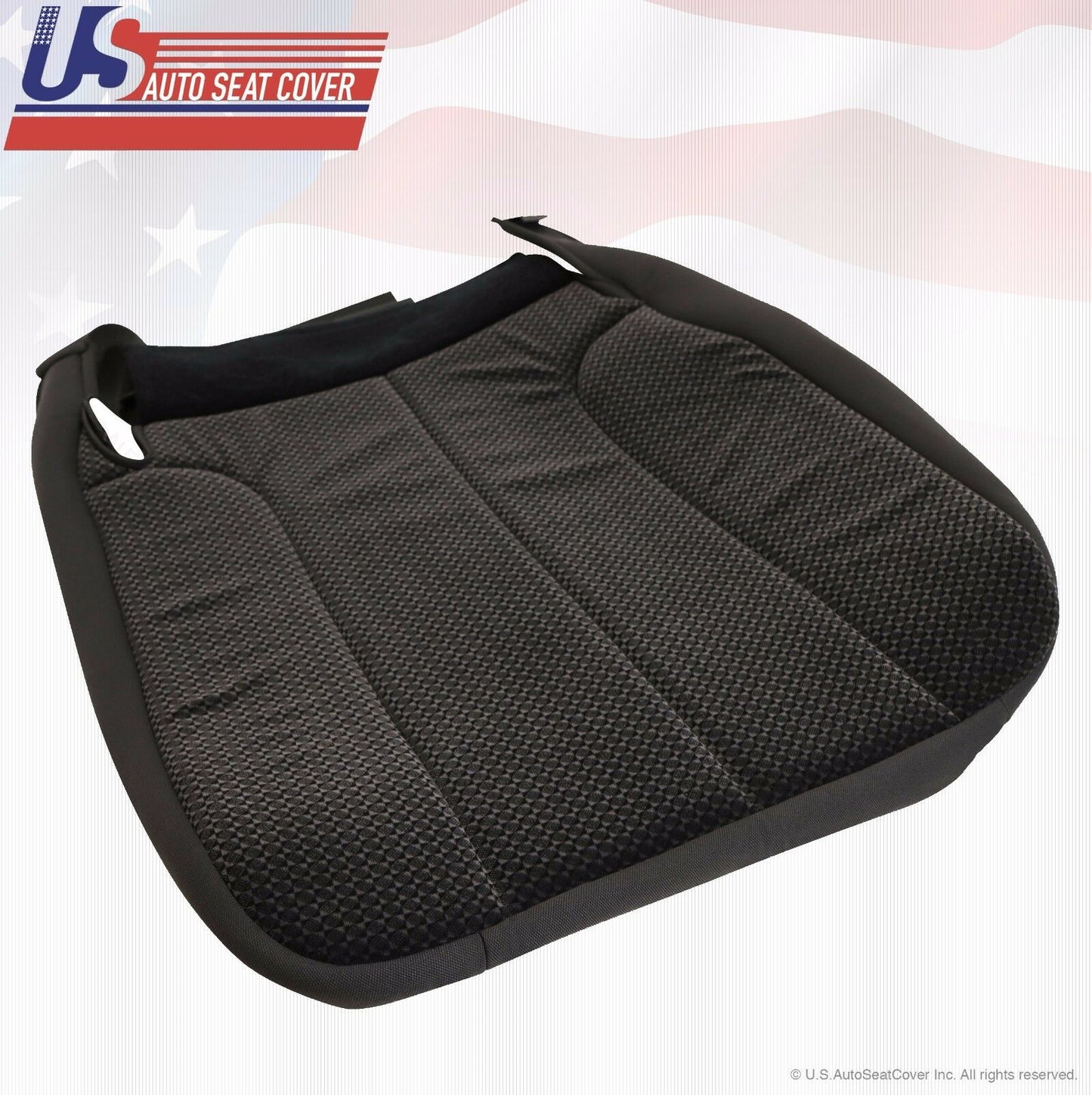 2003 2004 2005 Dodge Ram 2500 SLT Passenger Bottom Cloth Seat Cover Dark-Gray