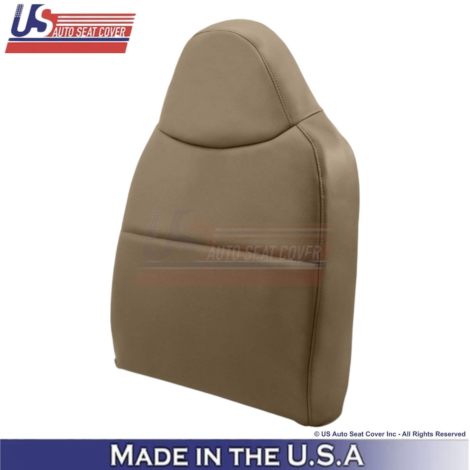 2008-2010 Fits Ford F-250 XL Leatherette Passenger Side Replacement Covers Camel