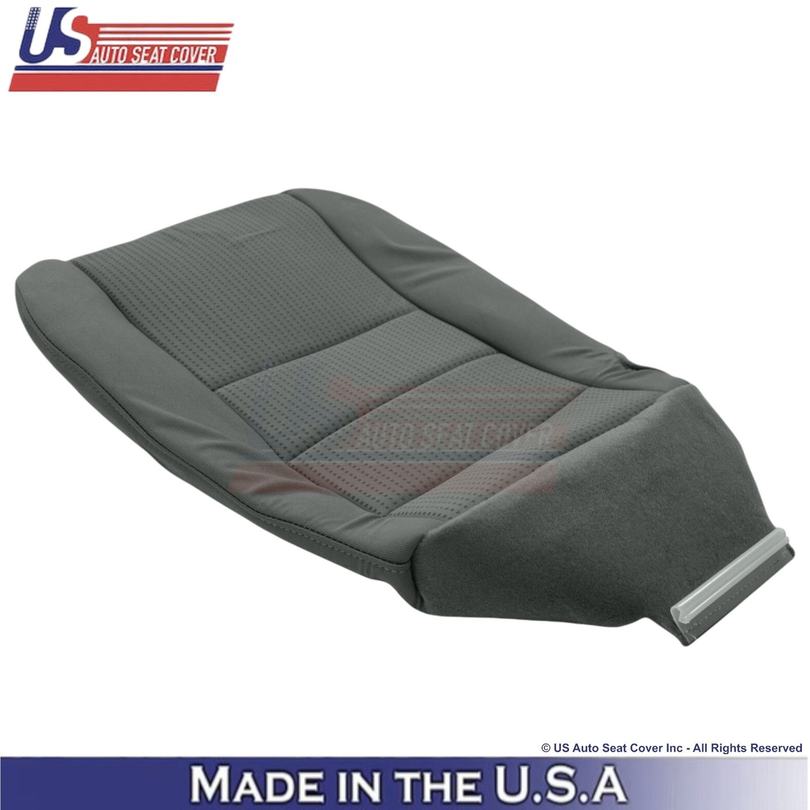 2008-2010 Fits Ford F-250 XLT Cloth Passenger Bottom Seat Cover Medium Stone
