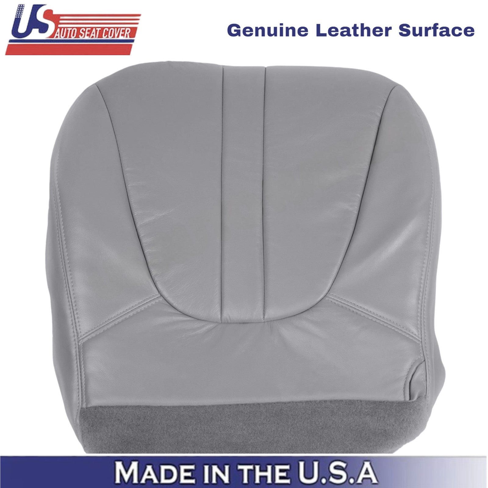 1997-02 For Ford Expedition Eddie Bauer Leather Passenger Bottom Cover Graphite