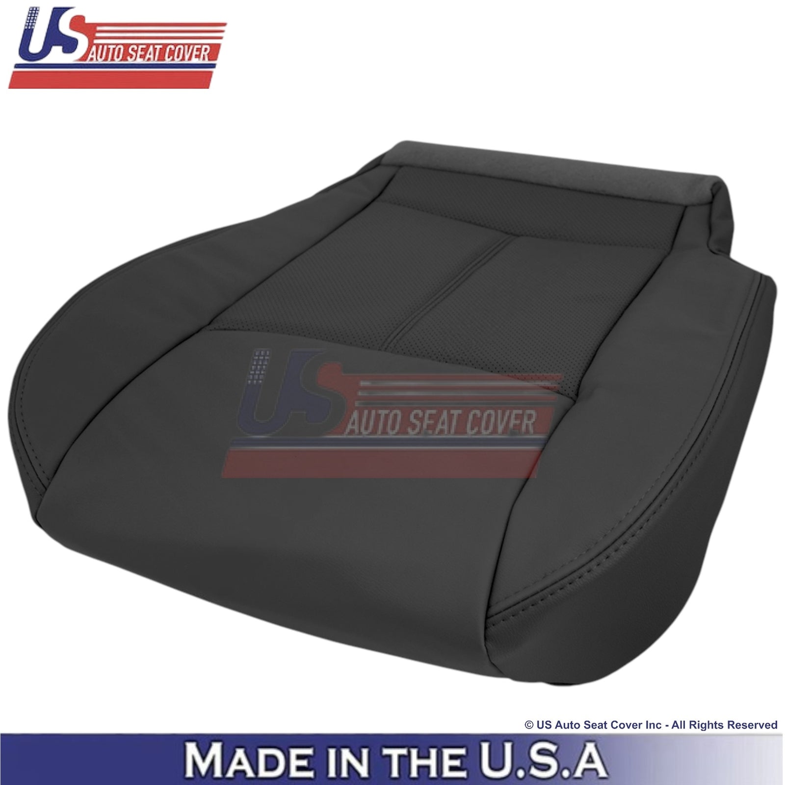 2013-2020 For Nissan Pathfinder Leather Bottom Replacement Seat Covers Charcoal