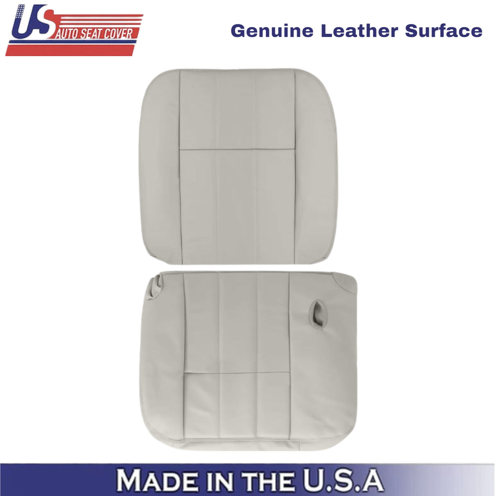 2006-2011 For Mercury Grand Marquis Leather Passenger Side Covers Light Stone