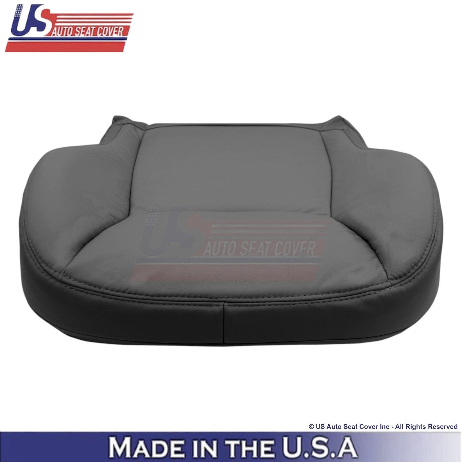 2000-2006 Fits Mercedes-Benz S Genuine Leather Passenger Bottom Cover Charcoal
