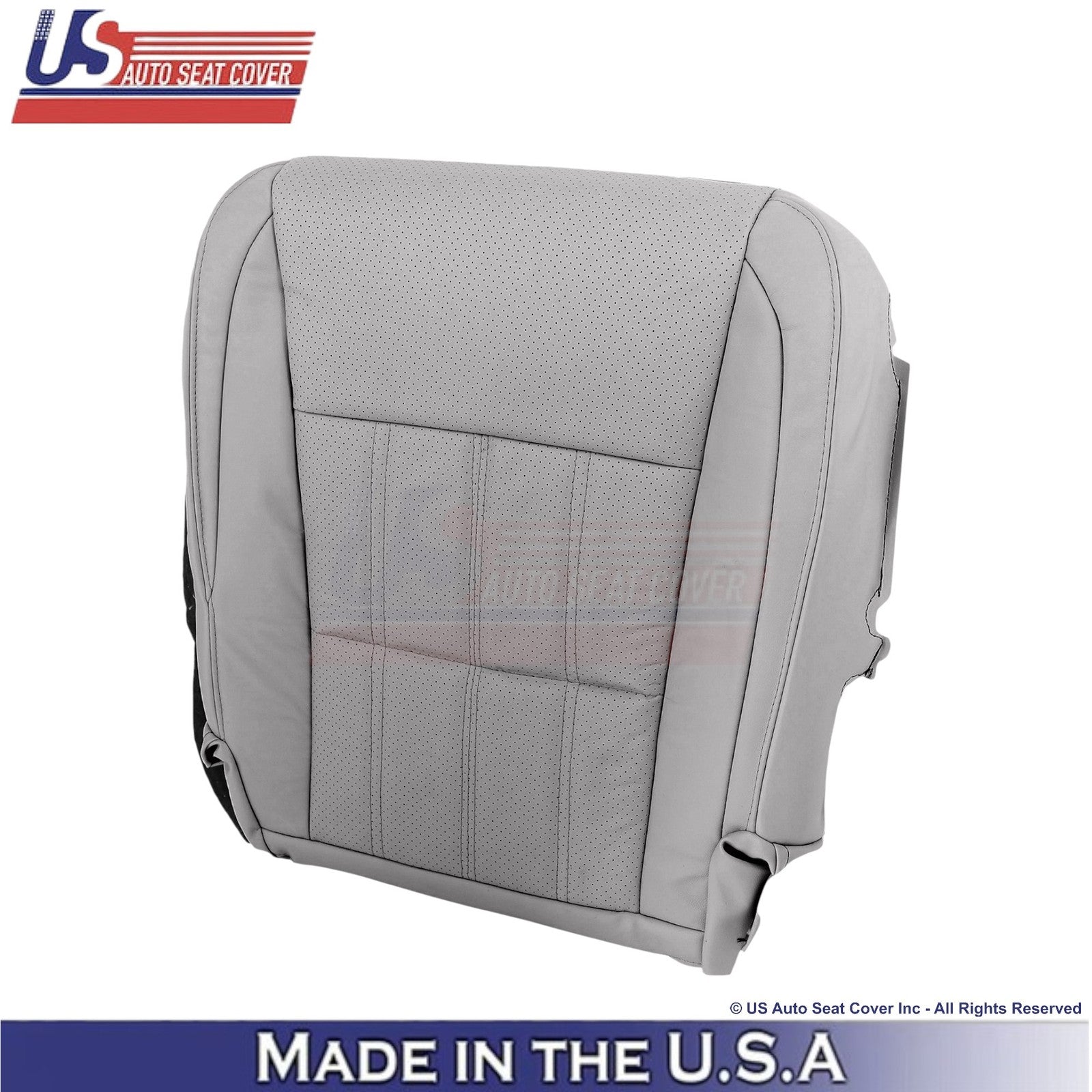 2016-2018 Fits Lexus ES 350 Leather Driver Side Replacement Covers Stratus Gray