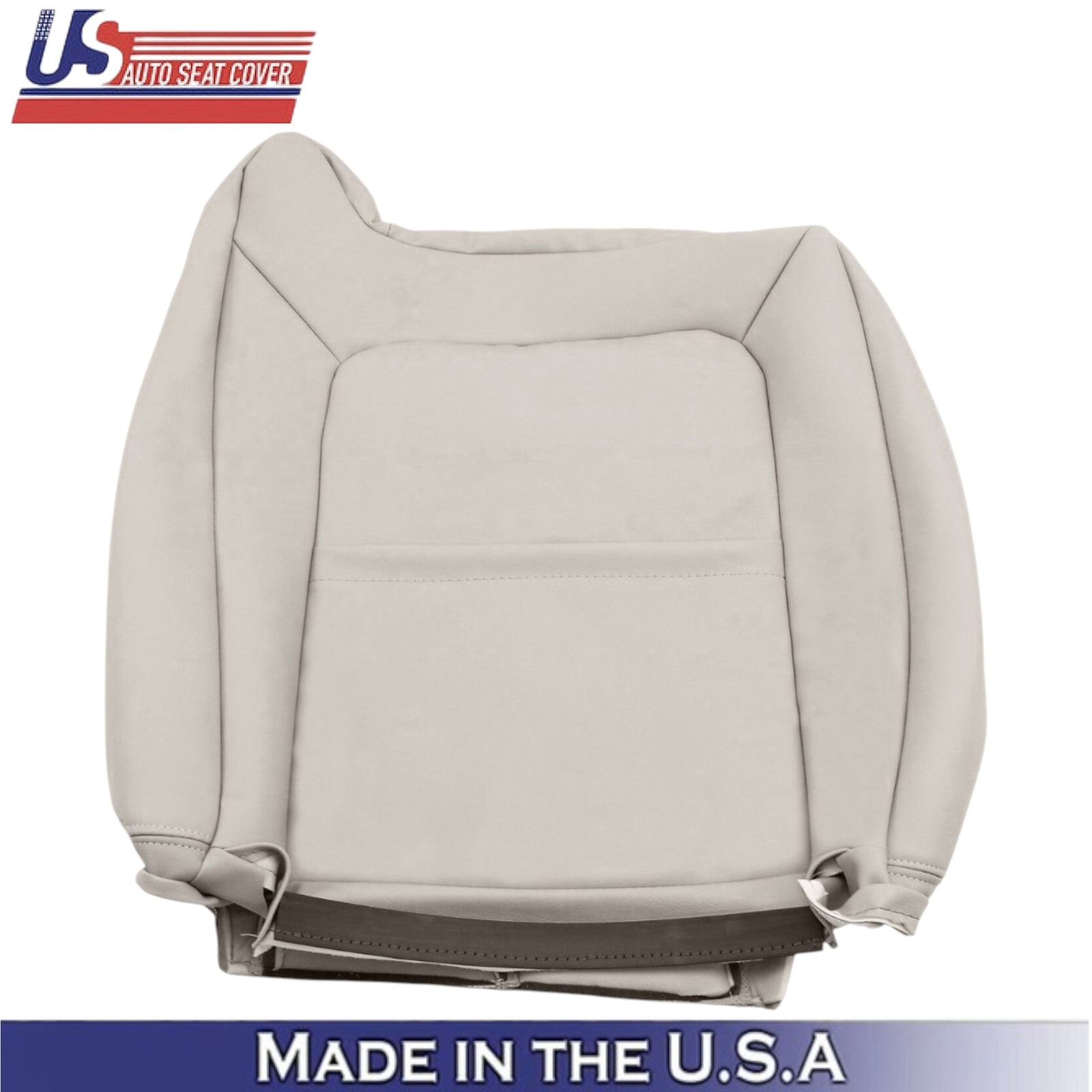 2003-2006 For Cadillac Escalade Leatherette Driver Top Seat Cover Shale Neutral