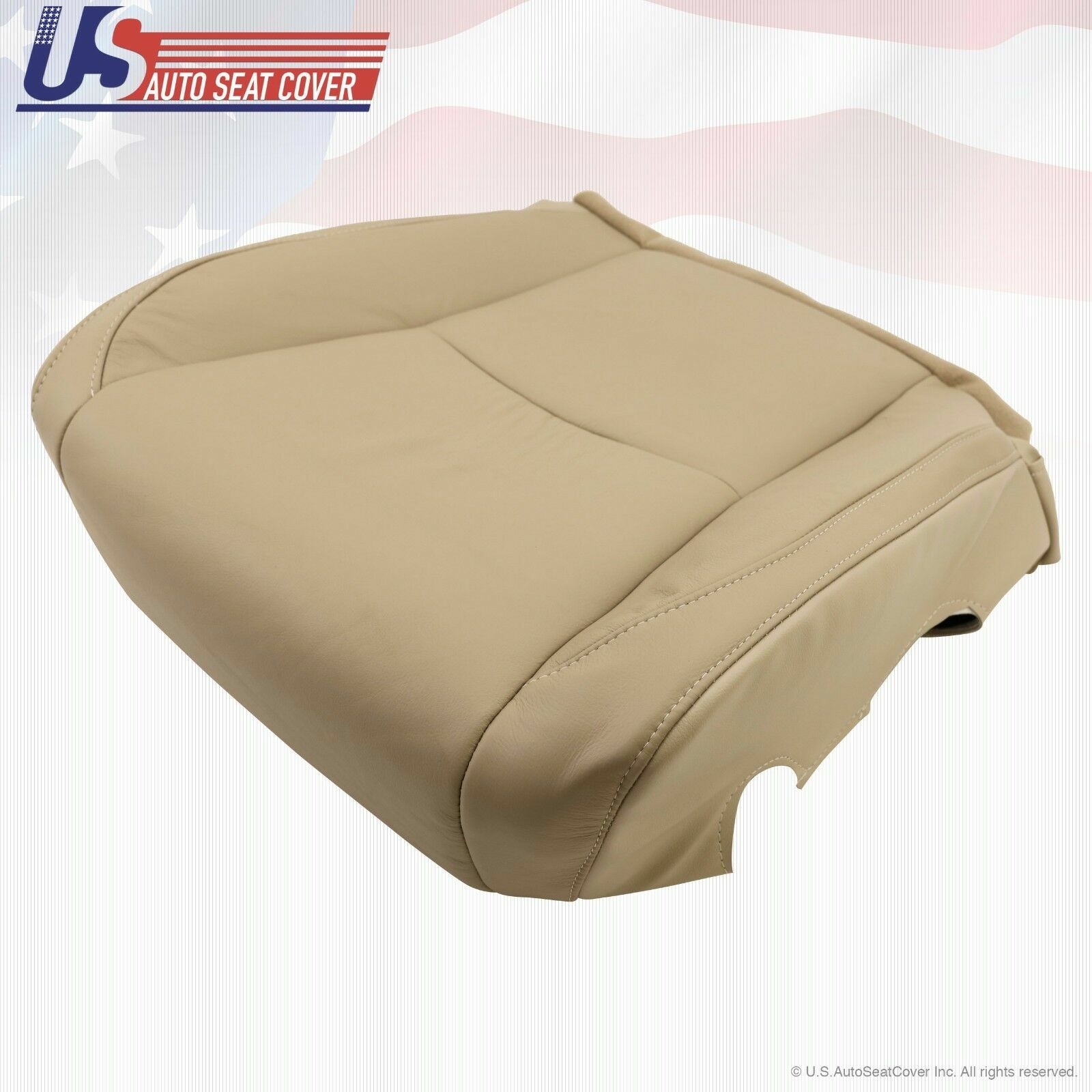 Fits 2004 2005 2006 Lexus RX 330 RX 350 Driver bottom Leather Seat Cover Tan