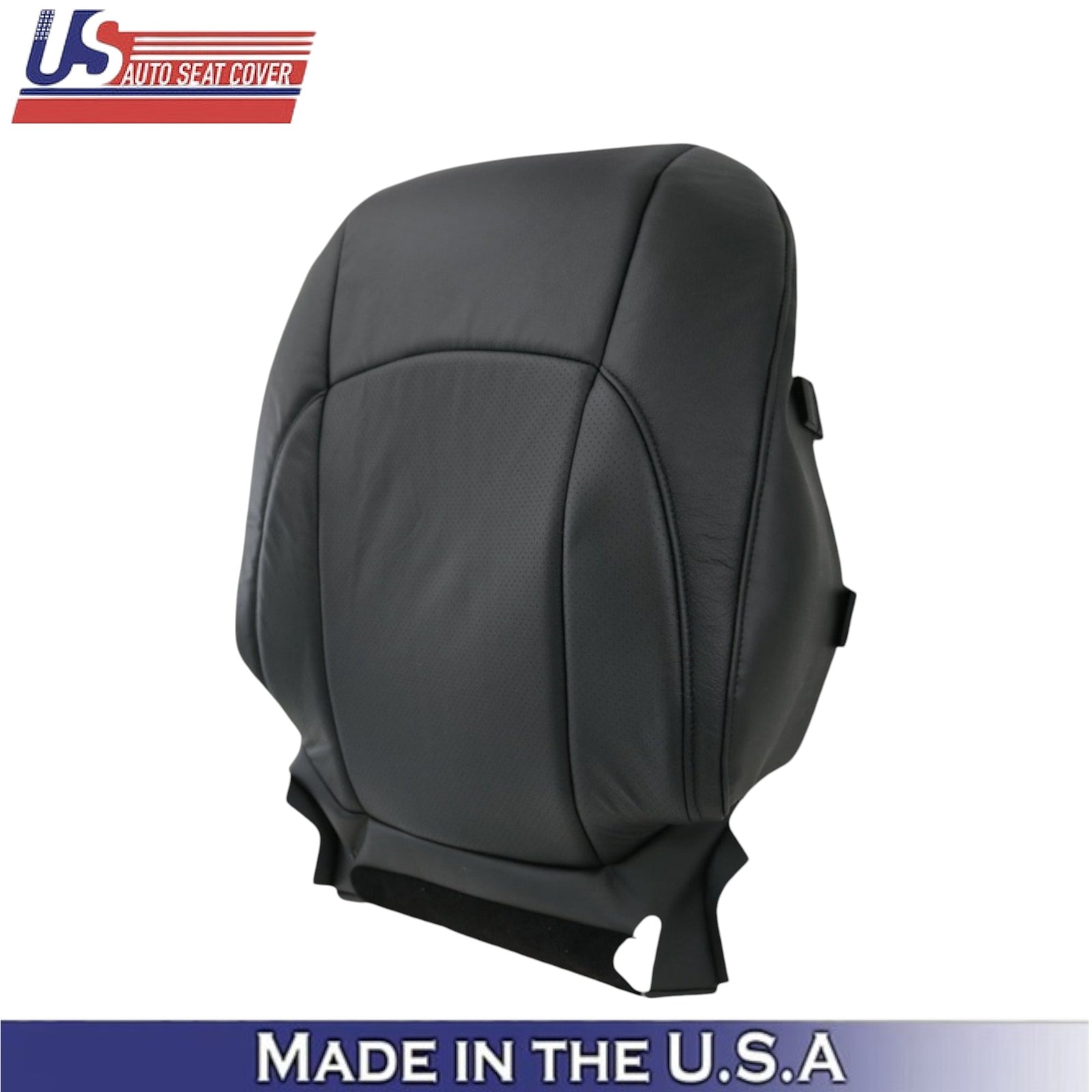 2007-2012 For Lexus ES350 Genuine Leather Front Top Replacement Covers Black