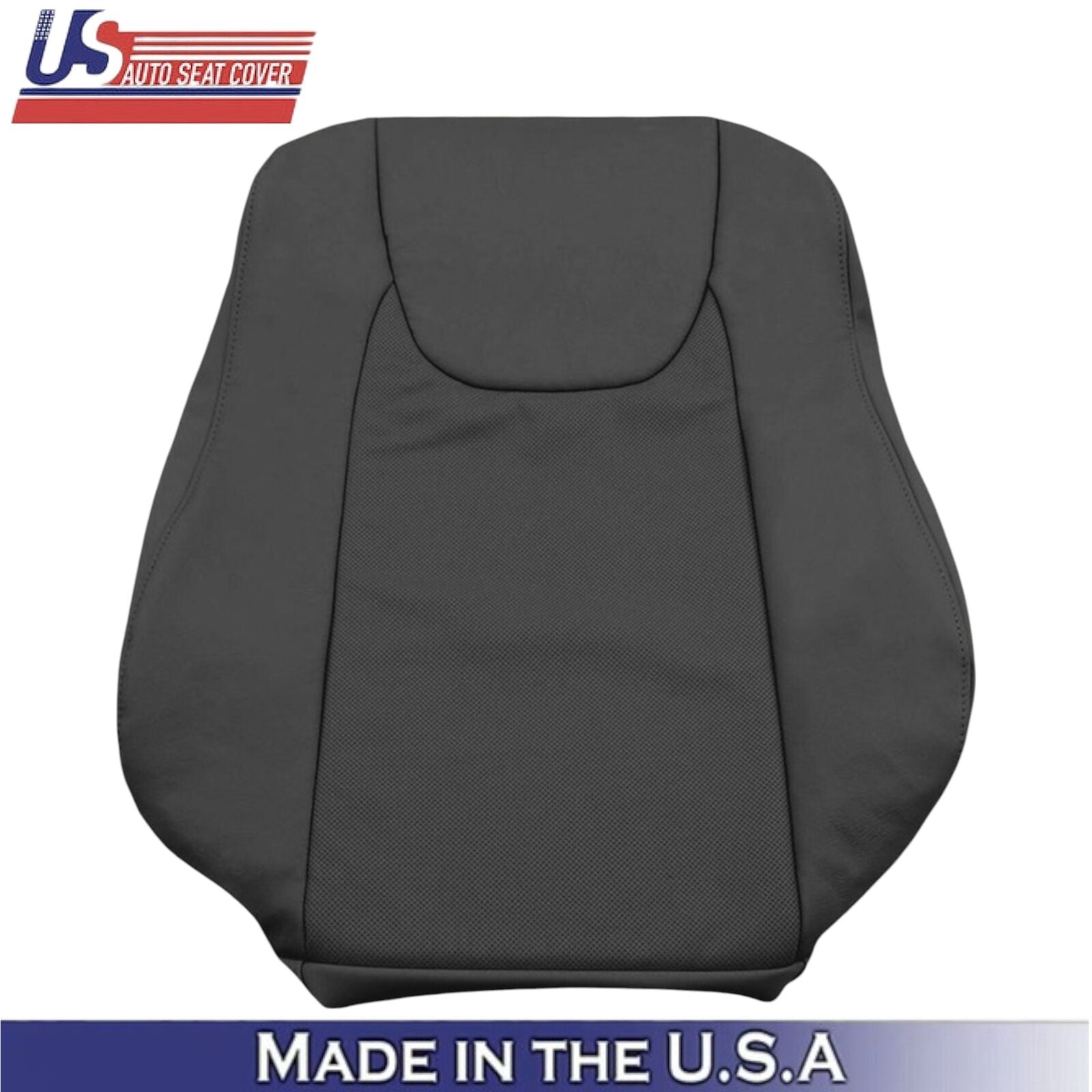 2010-2015 For Lexus RX350 RX450H Leatherette Driver Top/Bottom Seat Covers Black