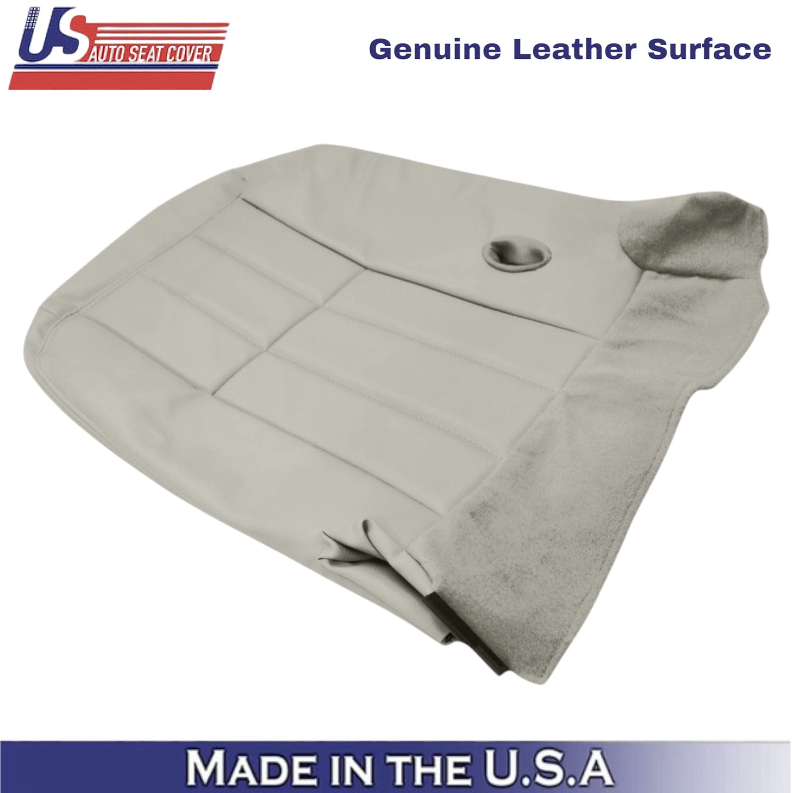 2006-2011 For Mercury Grand Marquis Leather Front Seat Covers Medium Light Stone