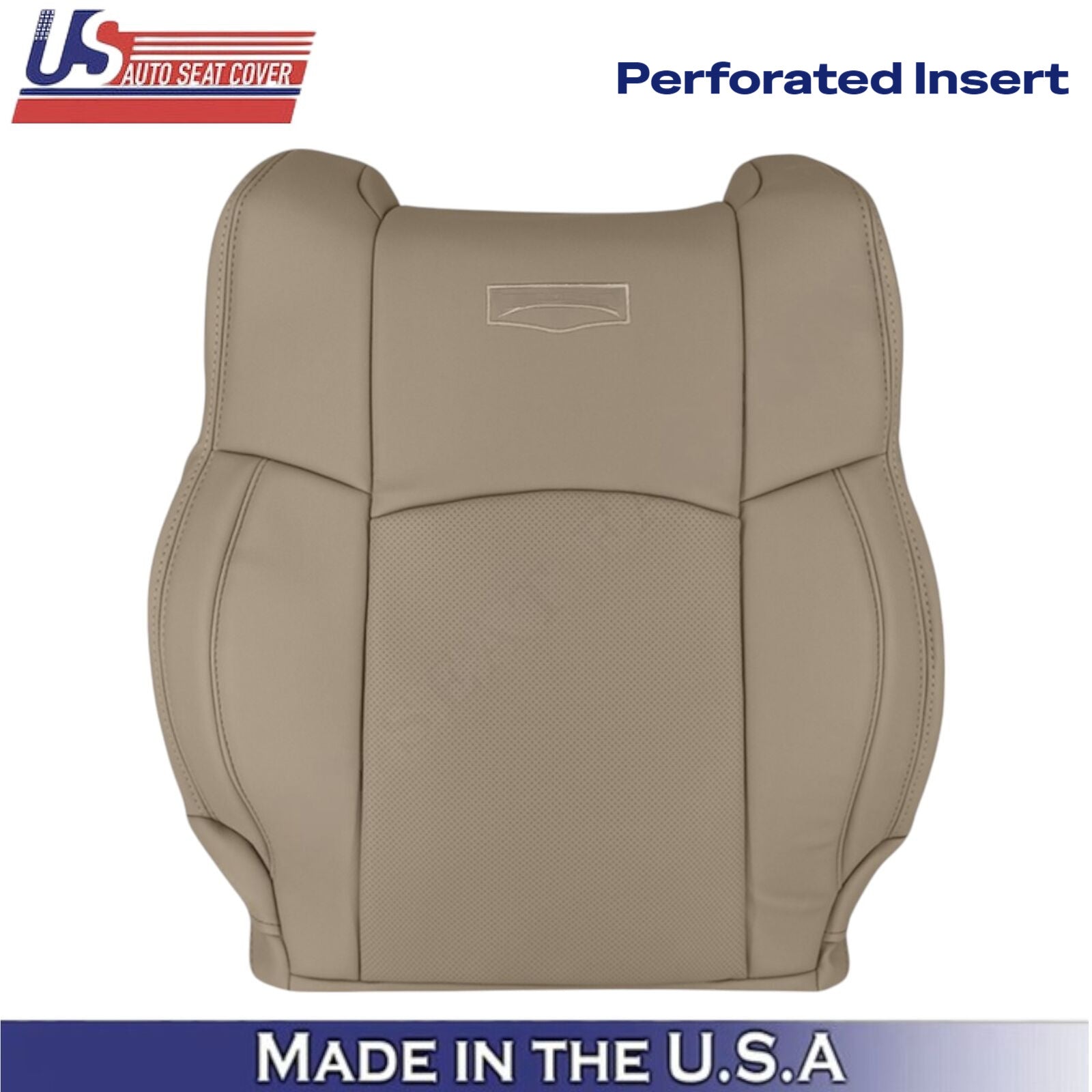 2009-2012 For Dodge Ram 1500 2500 3500 Laramie Leatherette Driver Top Cover Tan
