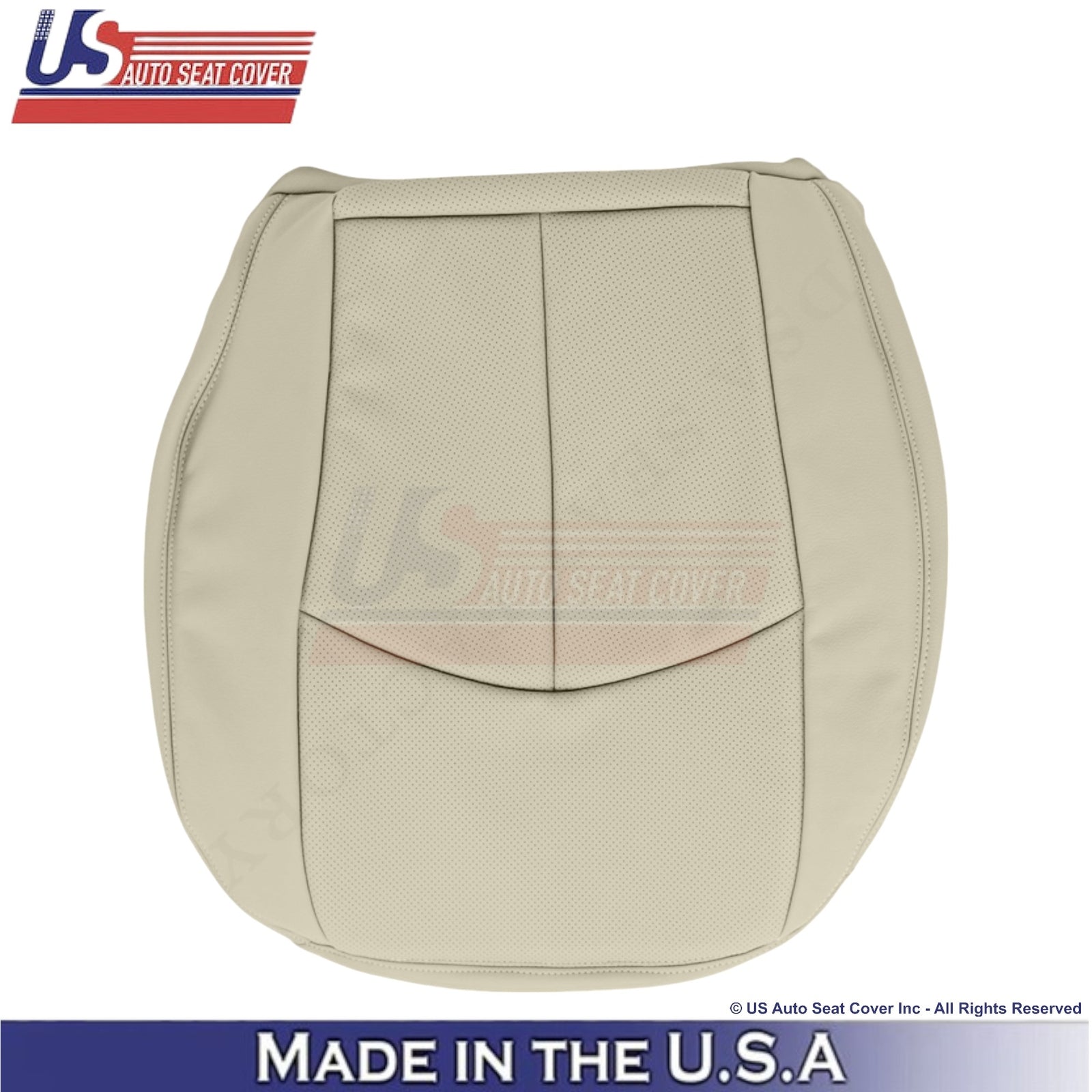 2002-2009 For Mercedes-Benz E-Class Leather Bottom Replacement Seat Covers Beige
