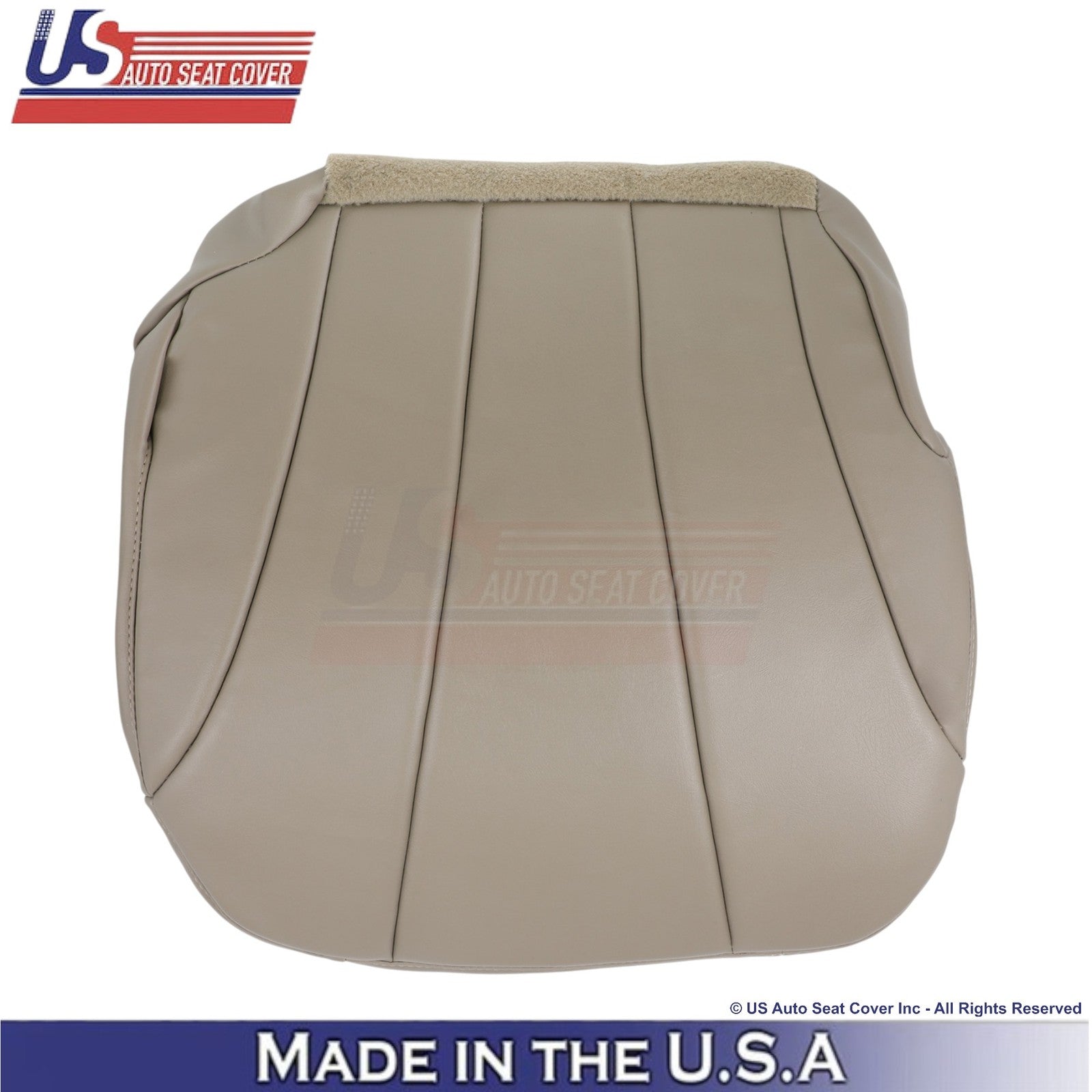 2001-2002 For Chevy Silverado W/T Leather Passenger Side Covers Medium Neutral