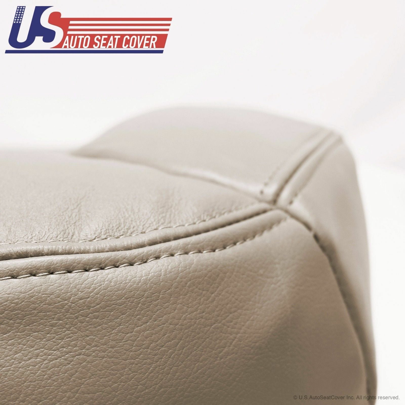 1997 1998 Chevy Tahoe LT LS Leather Seat Cover TAN - Driver Bottom Replacement