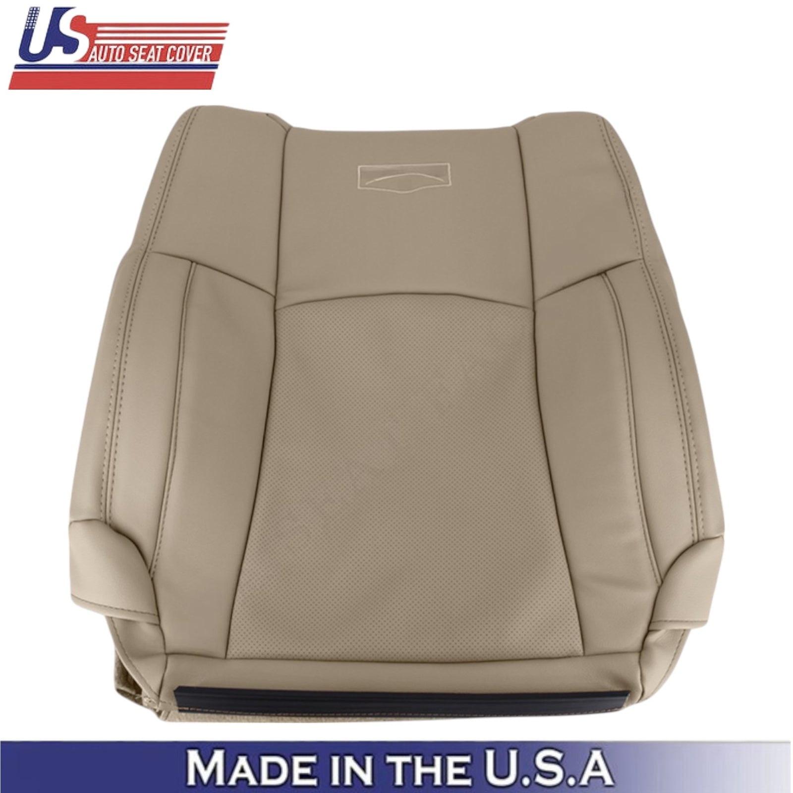 2009-2012 For Dodge Ram 1500 2500 Laramie Leatherette Passenger Side Covers Tan