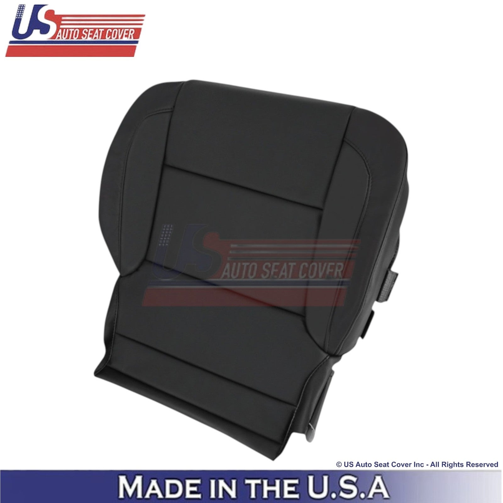 2014-2019 For Chevy Silverado 1500 LT LS Leatherette Driver Bottom Cover Black
