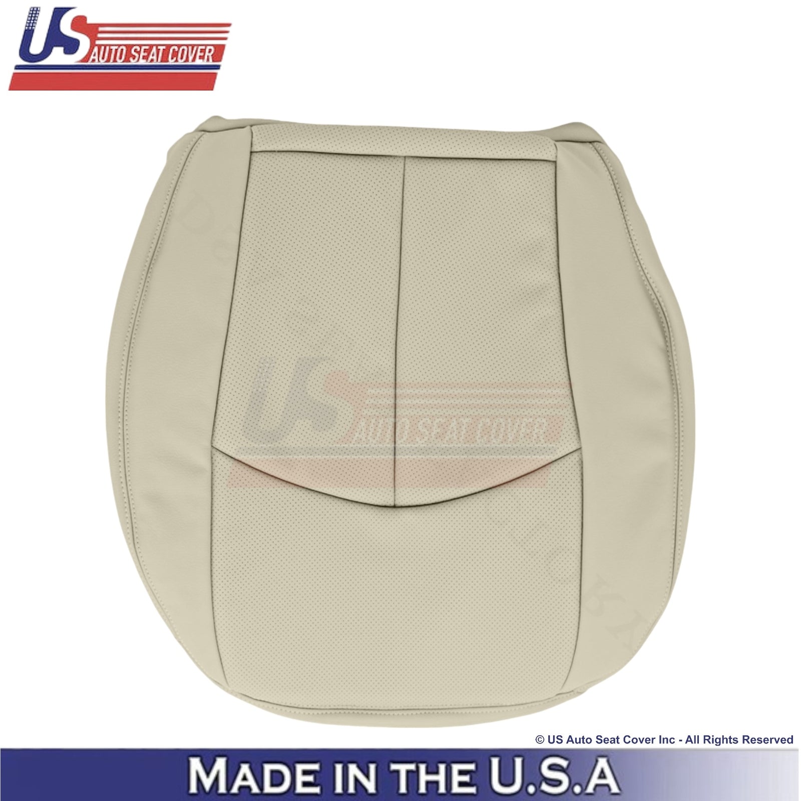 2002-2009 For Mercedes-Benz E-Class Leather Bottom Replacement Seat Covers Beige