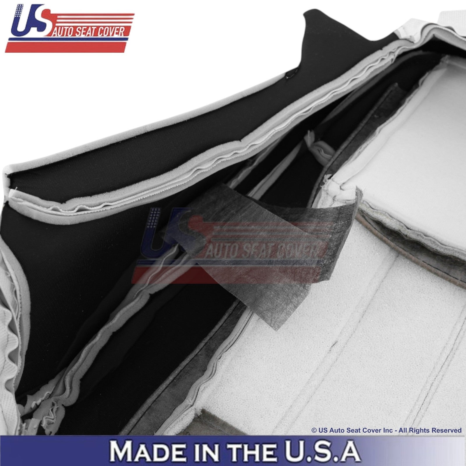 2016-2018 For Lexus ES 350 Genuine Leather Passenger Top Seat Cover Stratus Gray