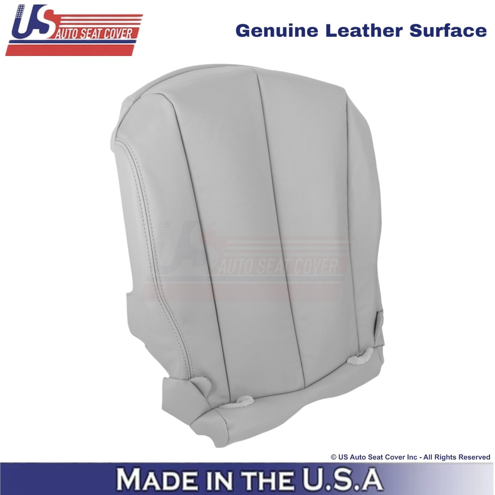 2011-2014 For Toyota Sienna Genuine Leather 2nd Row Right Bottom Cover Lt. Gray
