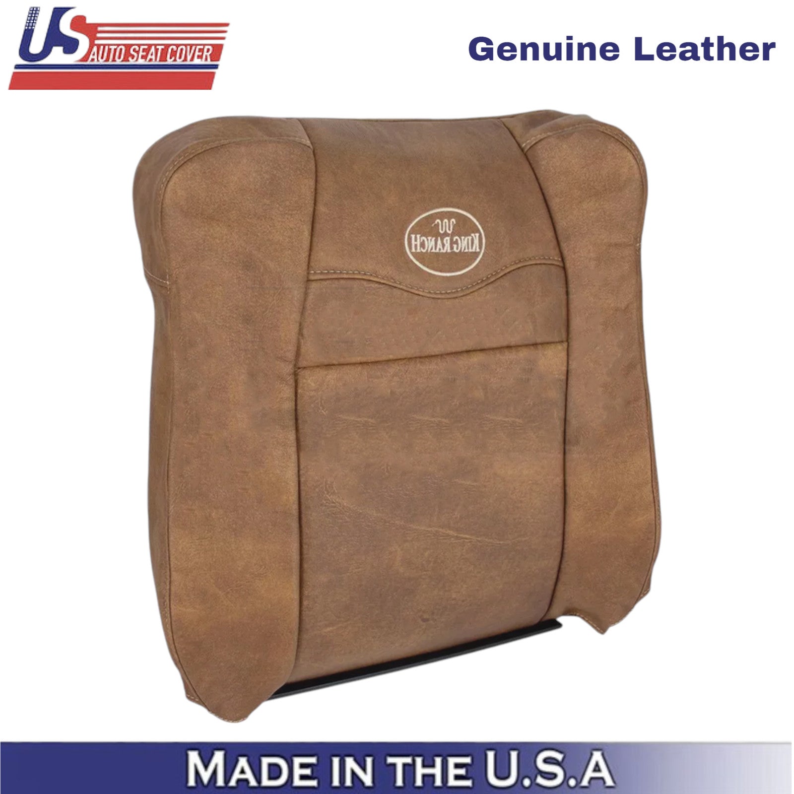 2001-2003 For Ford F150 King Ranch Leather Driver Side Replacement Seat Covers