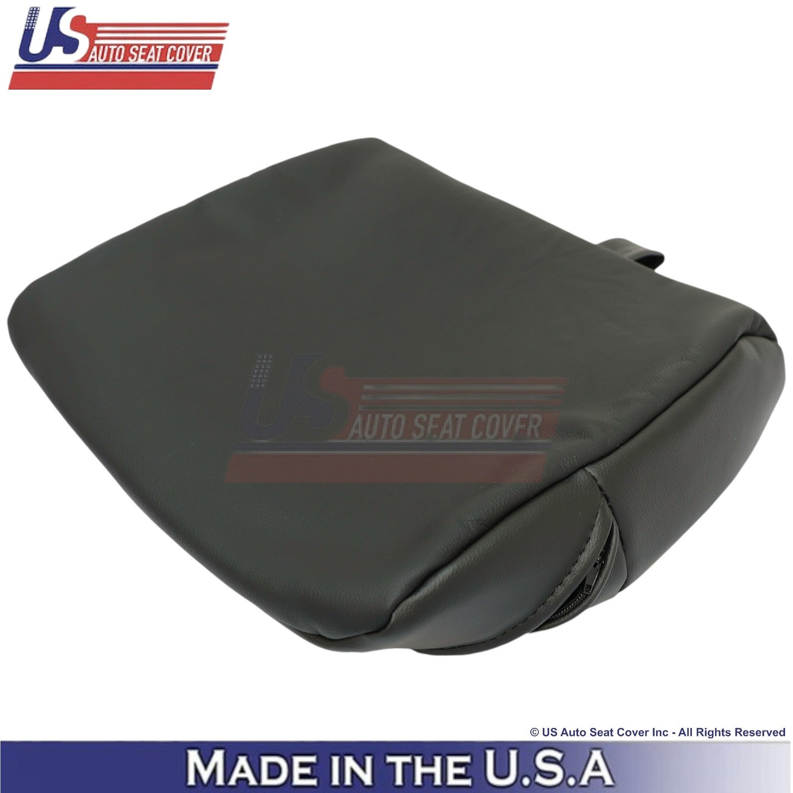 2003-2004 Fits Ford F250 F350 Lariat Leatherette Perf Rear Top OEM Covers Black