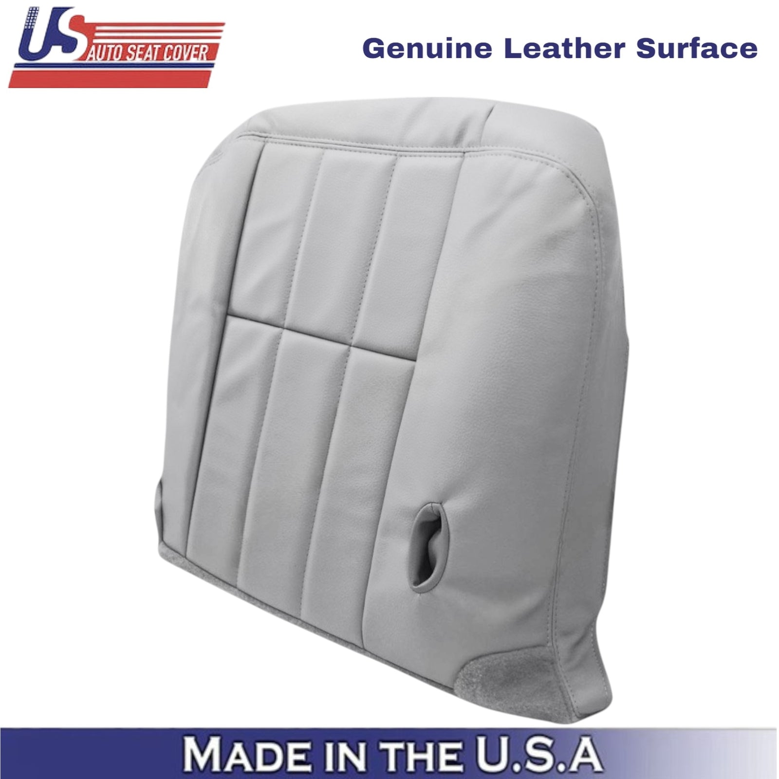 2003-2005 For Mercury Grand Marquis Leather Passenger Seat Covers Light Flint