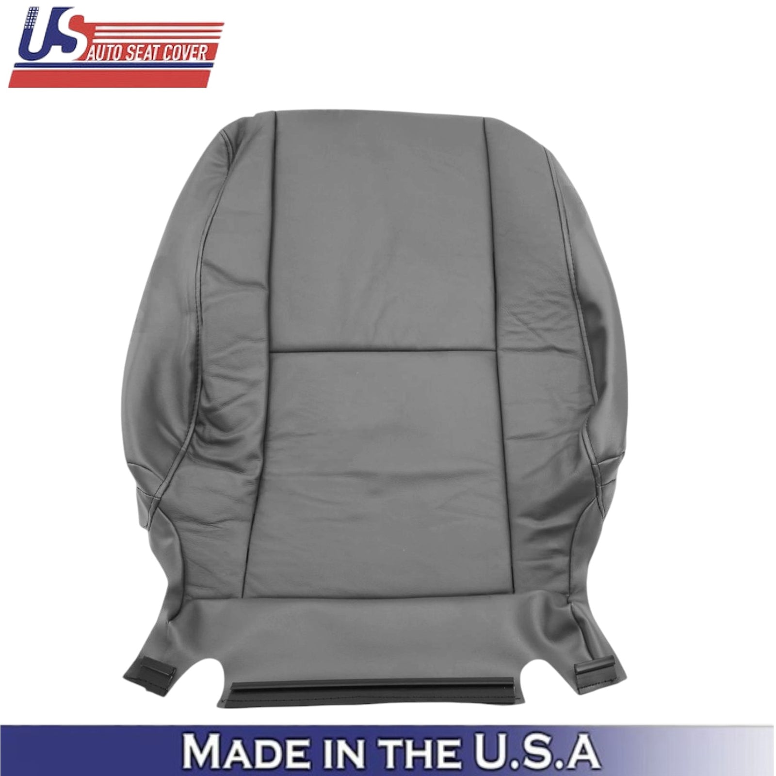 2005-2007 For Toyota Sequoia Leatherette Driver Top Replacement Seat Cover Gray