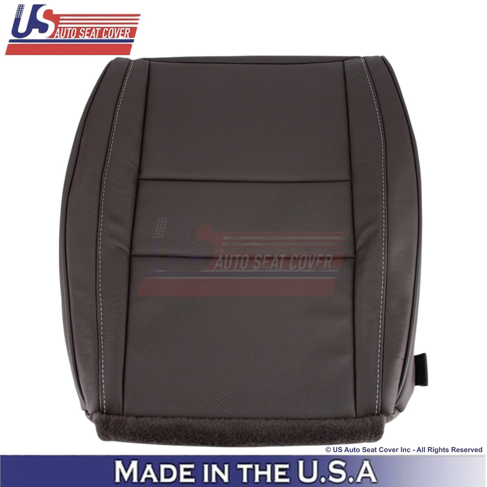 2011-2021 For Jeep Grand Cherokee Summit Front Genuine Leather Seat Covers Brown