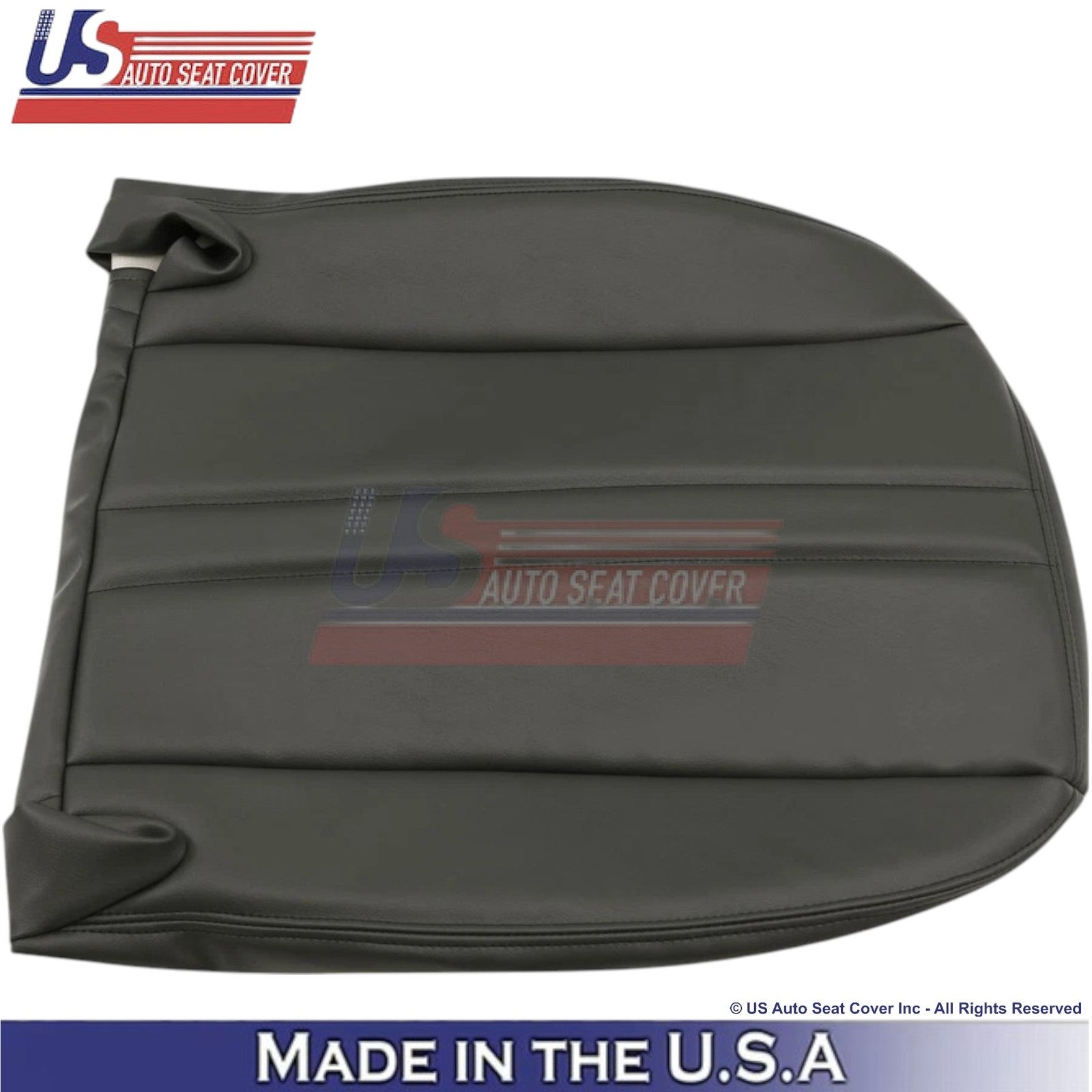 2003-2009 Fits Chevrolet Kodiak Passenger Bottom Leatherette Cover Dark Pewter