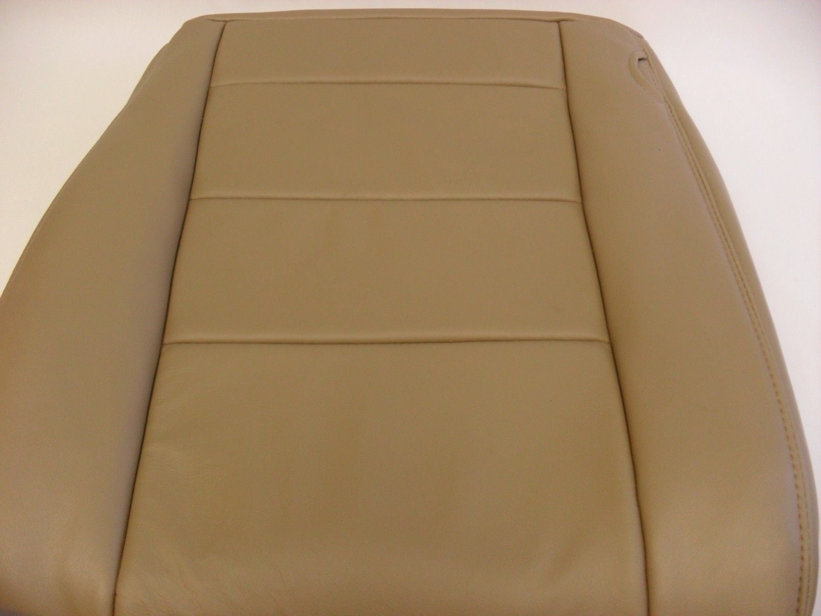 2002 - 2004 Ford Excursion Limited Passenger Bottom Leather Seat Cover Tan