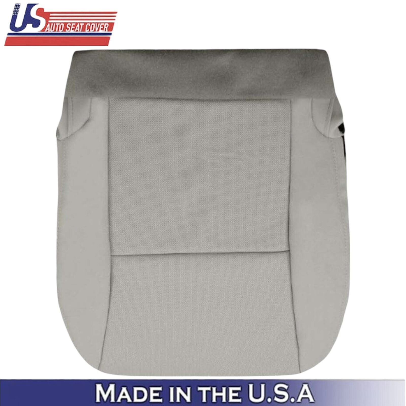 2010-2015 For Lexus RX350 RX450H Leatherette Driver Bottom Seat Cover Light Gray