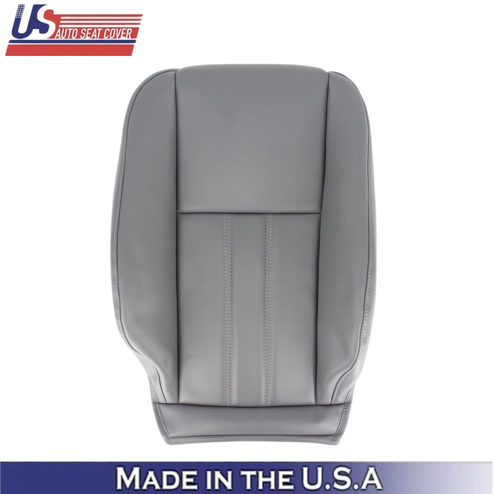 2008-2016 For Chrysler Town & Country Leatherette Passenger Side Covers Gray