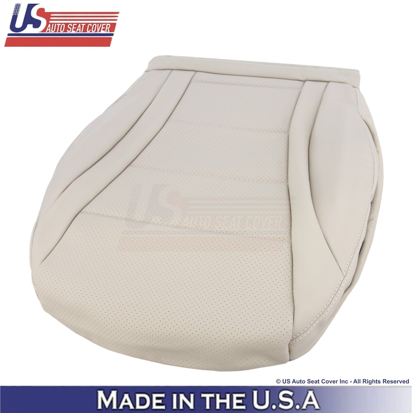 2016-2021 For Mercedes Benz GLC Class Leather Passenger Seat Covers Silk Beige
