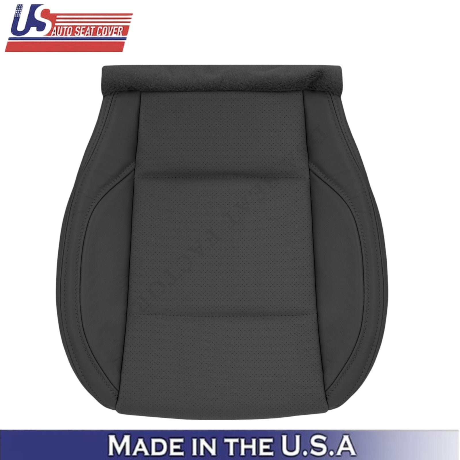 2018-2019 For Subaru Outback Leatherette Front Bottom Replacement Covers Black