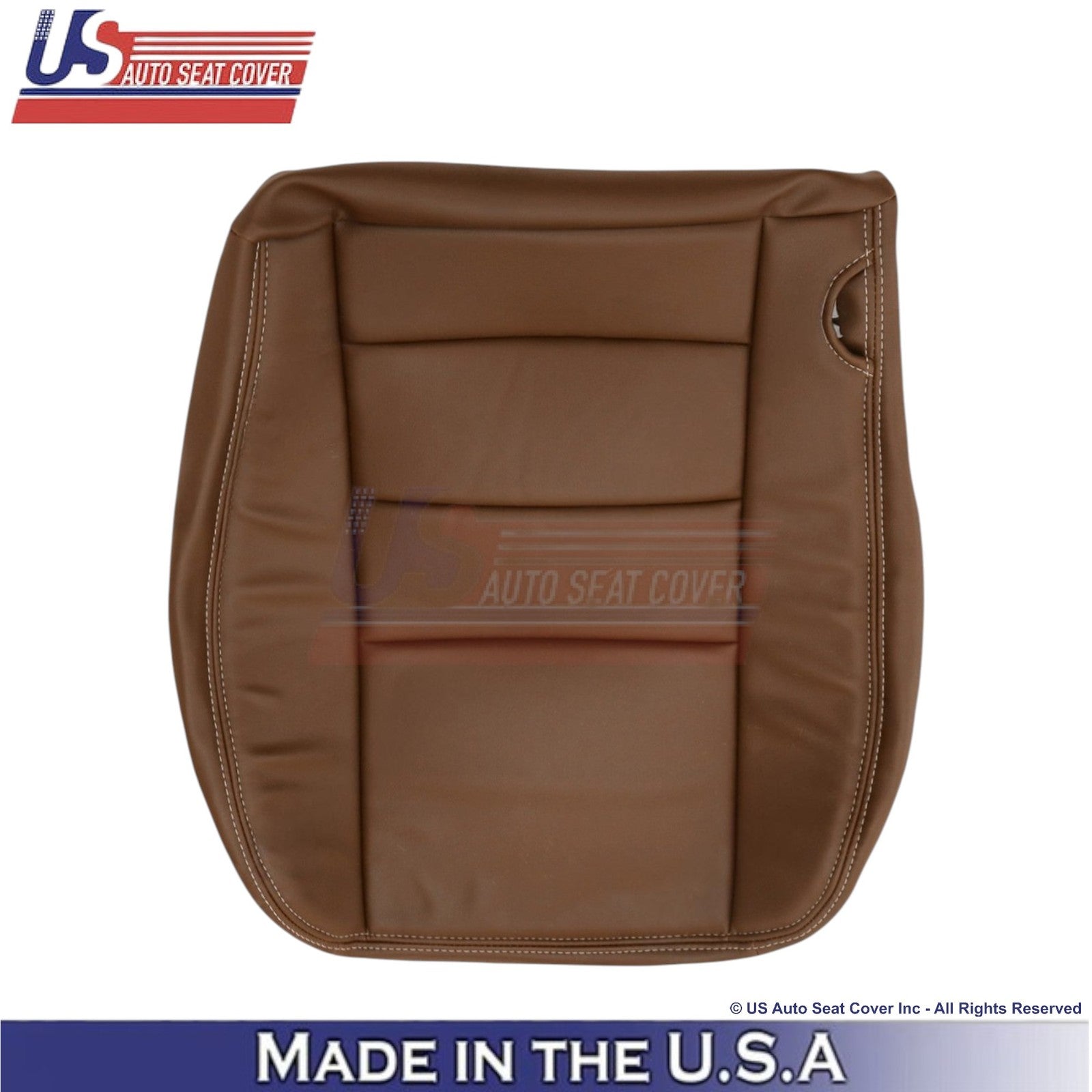 2003-2007 For Ford F250 F350 F450 King Ranch Leatherette Front Seat Covers Brown