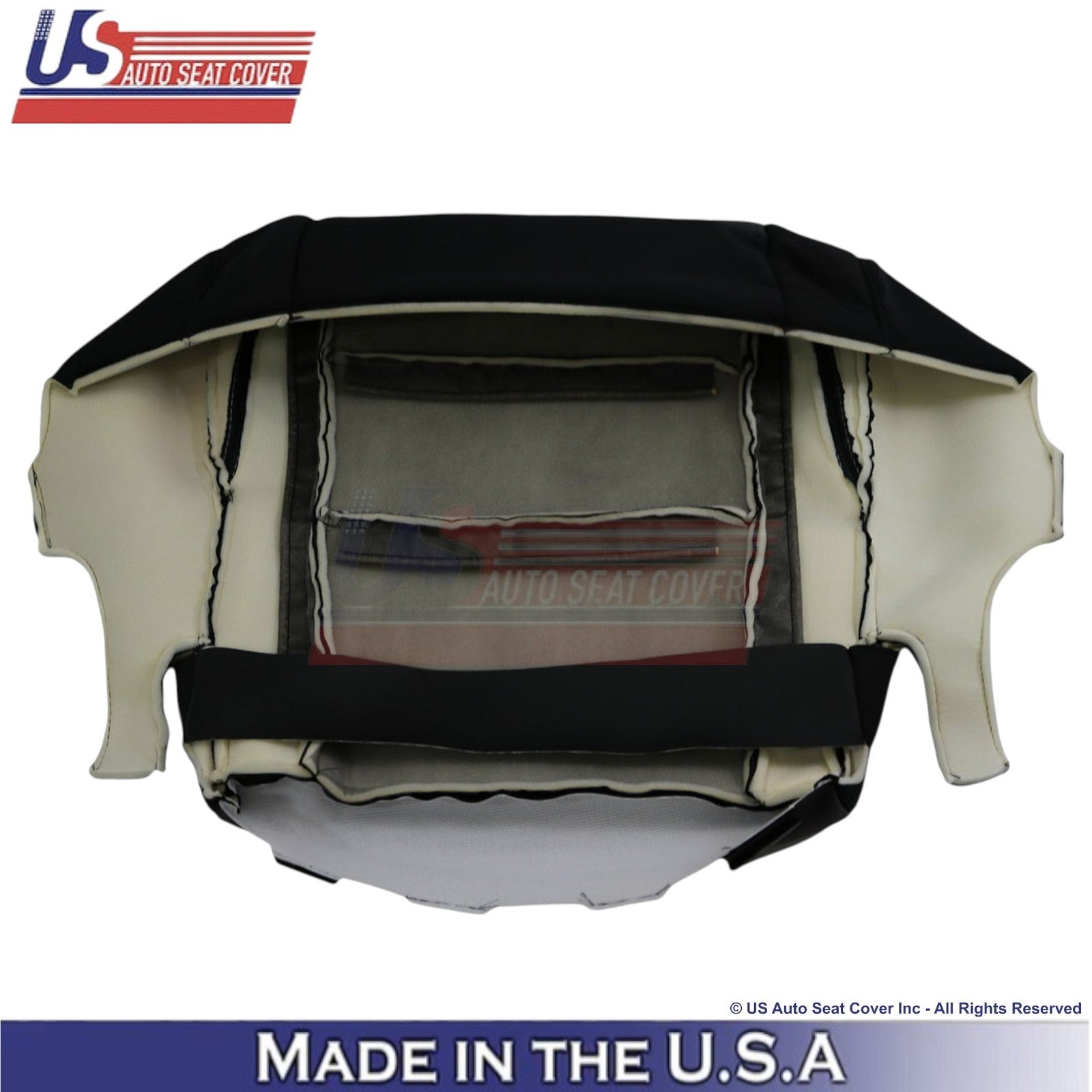 2016-2020 Fits Toyota Tacoma Cloth Front Bottom Covers Black