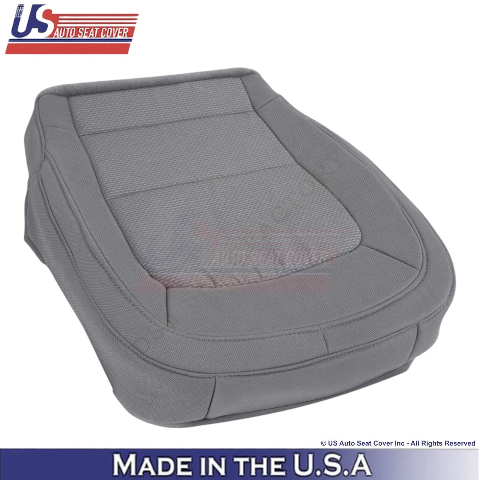 2015-2022 For Chevrolet Colorado Cloth Front Replacement Covers Dark Ash Gray