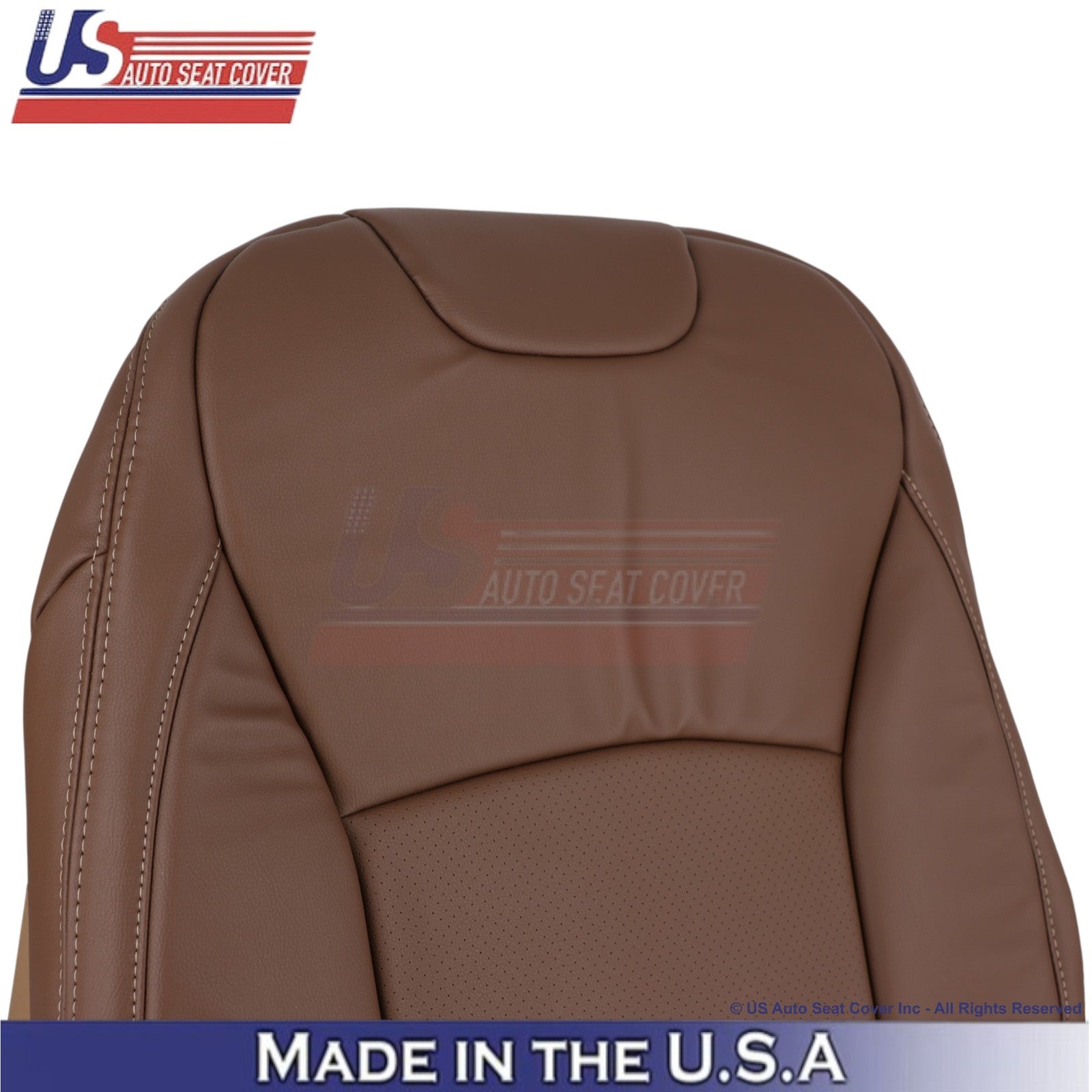 2015-2017 For Subaru Outback Leatherette Passenger Side Replacement Covers Brown