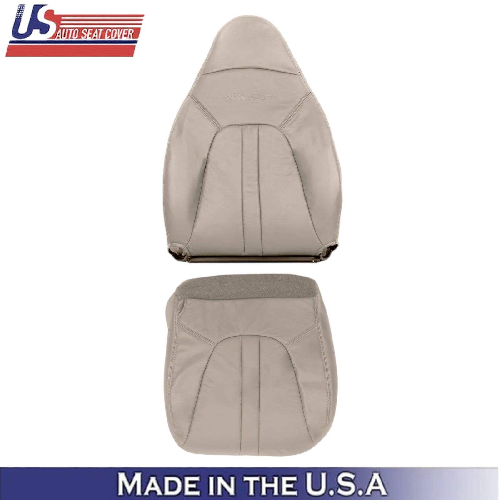 97-99 For Ford Expedition Eddie Bauer Leatherette Driver Side Covers Prairie Tan