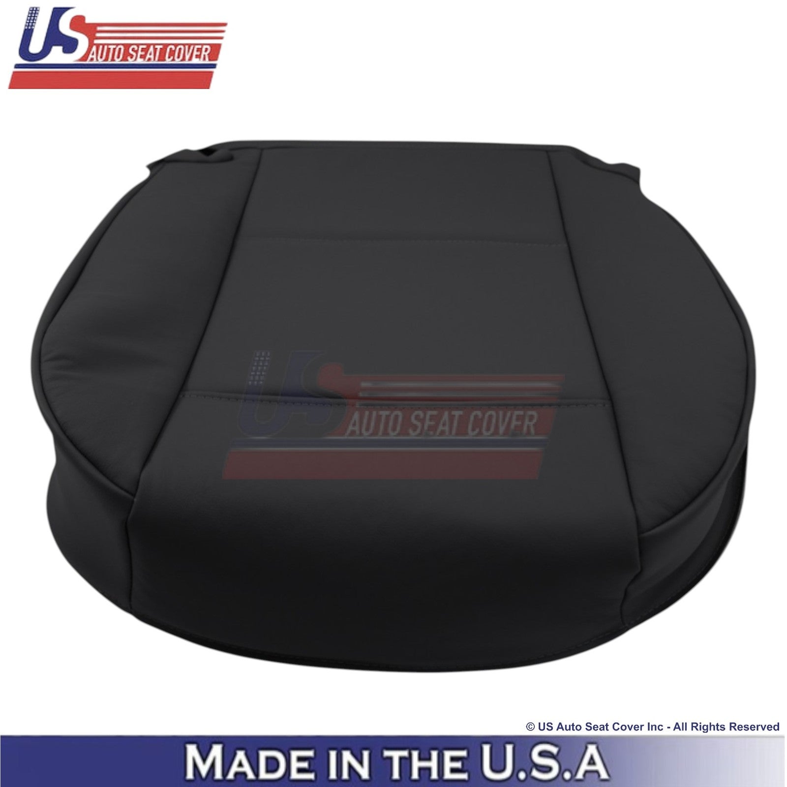 1998-2005 For BMW 3 Series E46 Leatherette Passenger Bottom Seat Cover Black