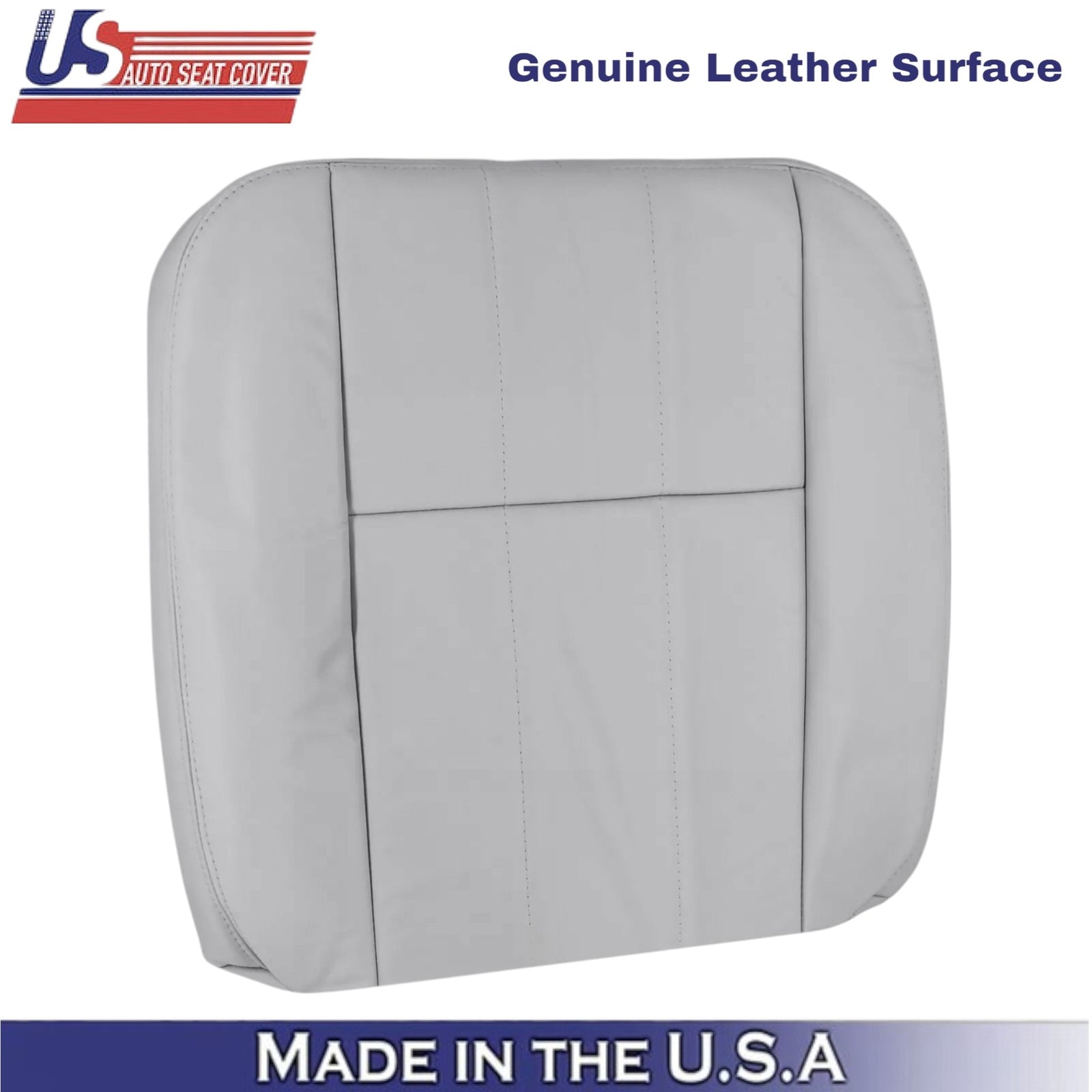2003-2005 For Mercury Grand Marquis Genuine Leather Passenger Top Cover Lt Flint