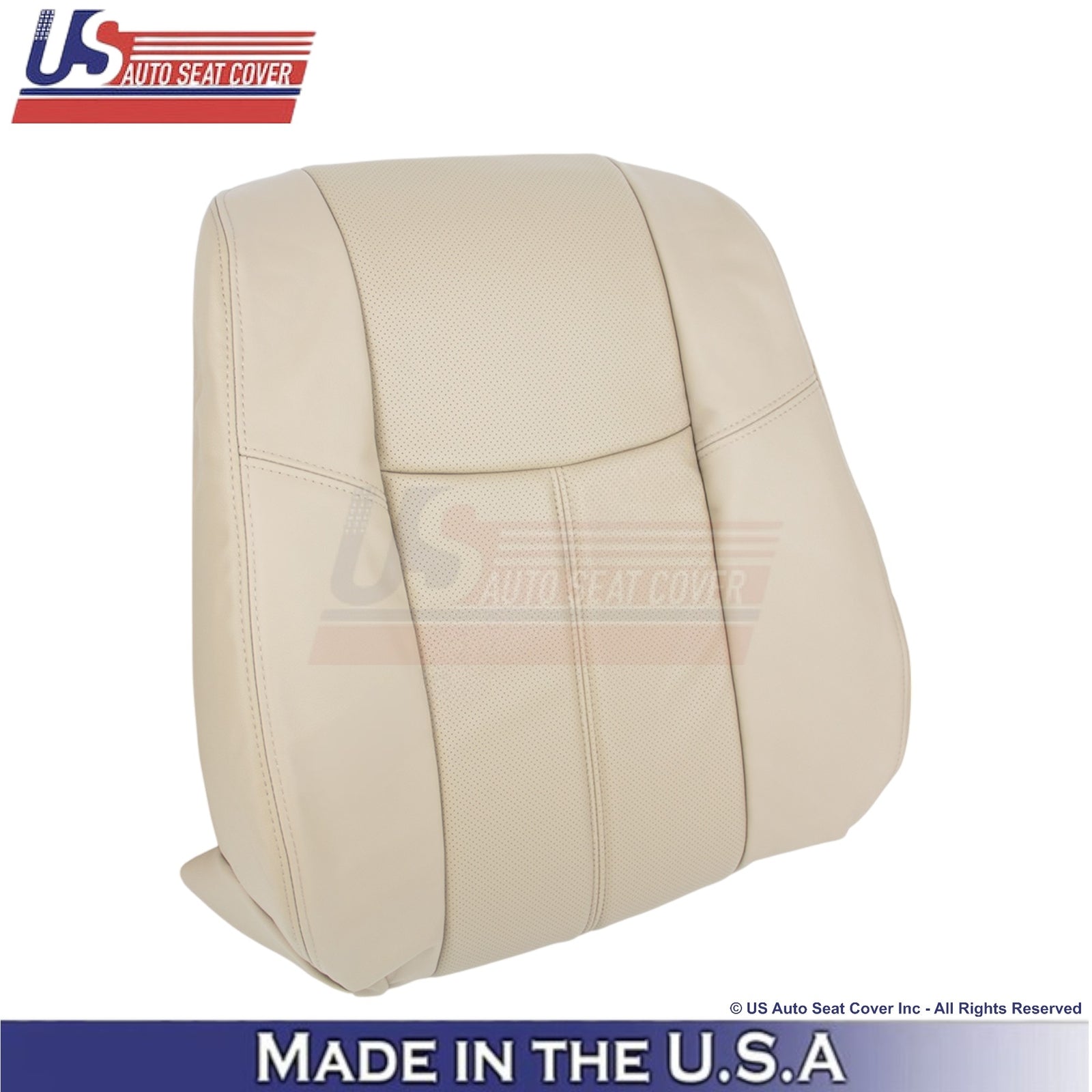 2013-2020 For Nissan Pathfinder Leather Front Top Replacement Seat Covers Almond