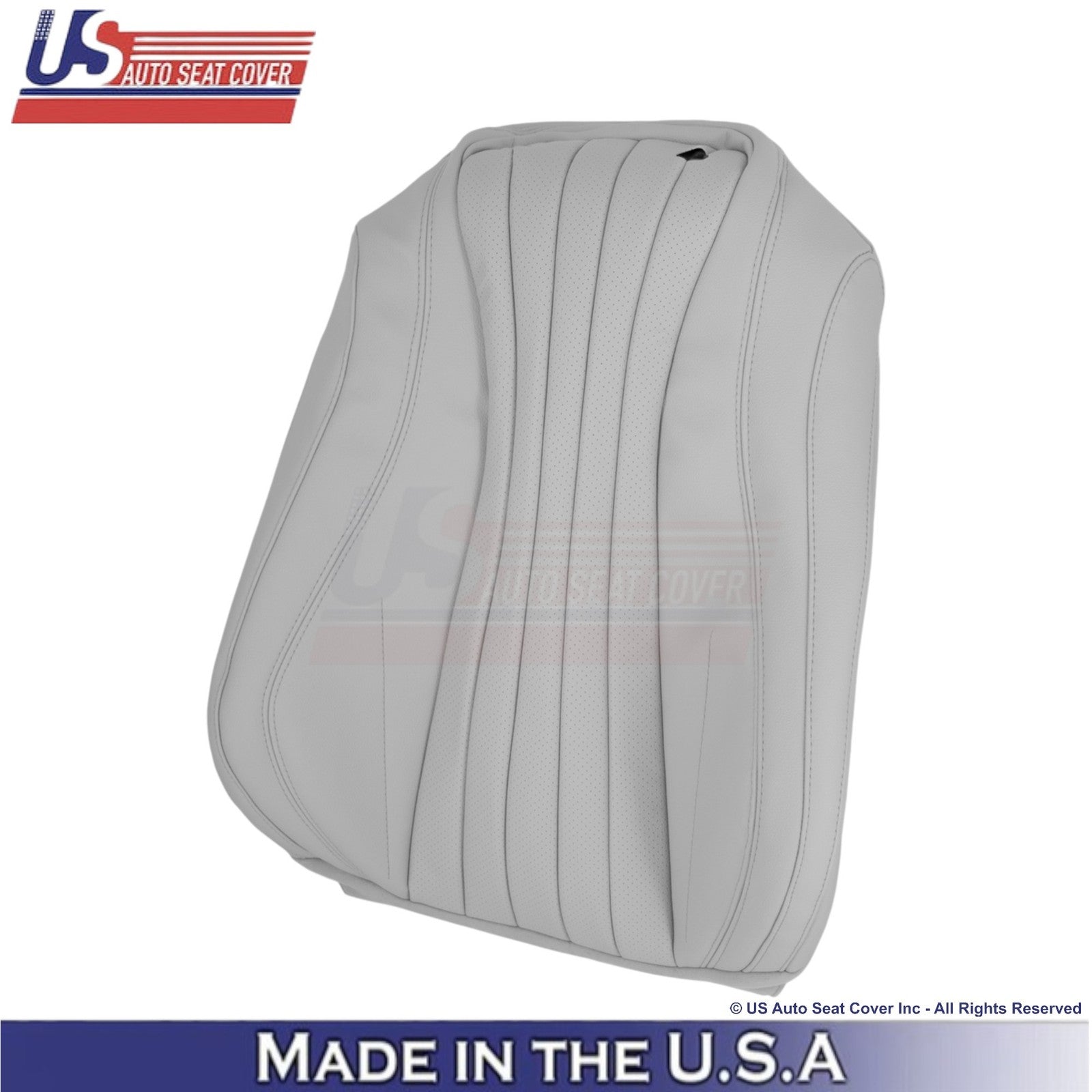 2021-2023 Fits Mercedes Benz E-Class Leatherette Front Driver Seat Covers Gray
