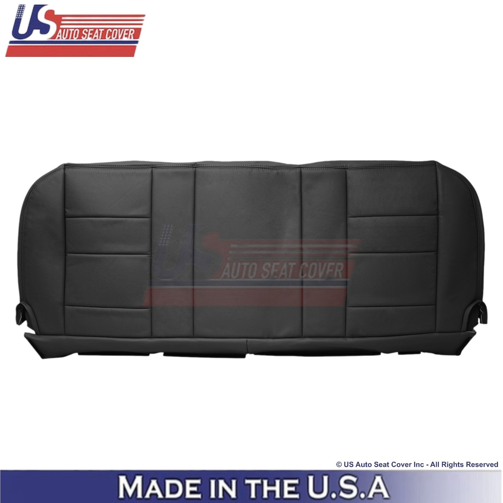2003-2004 For Ford F250 F350 Lariat Leatherette Rear Bench OEM Seat Covers Black