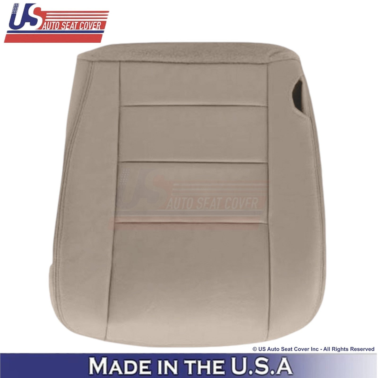 2003-2004 Fits Ford F250 F350 Lariat Leatherette Driver Bottom OEM Cover Tan