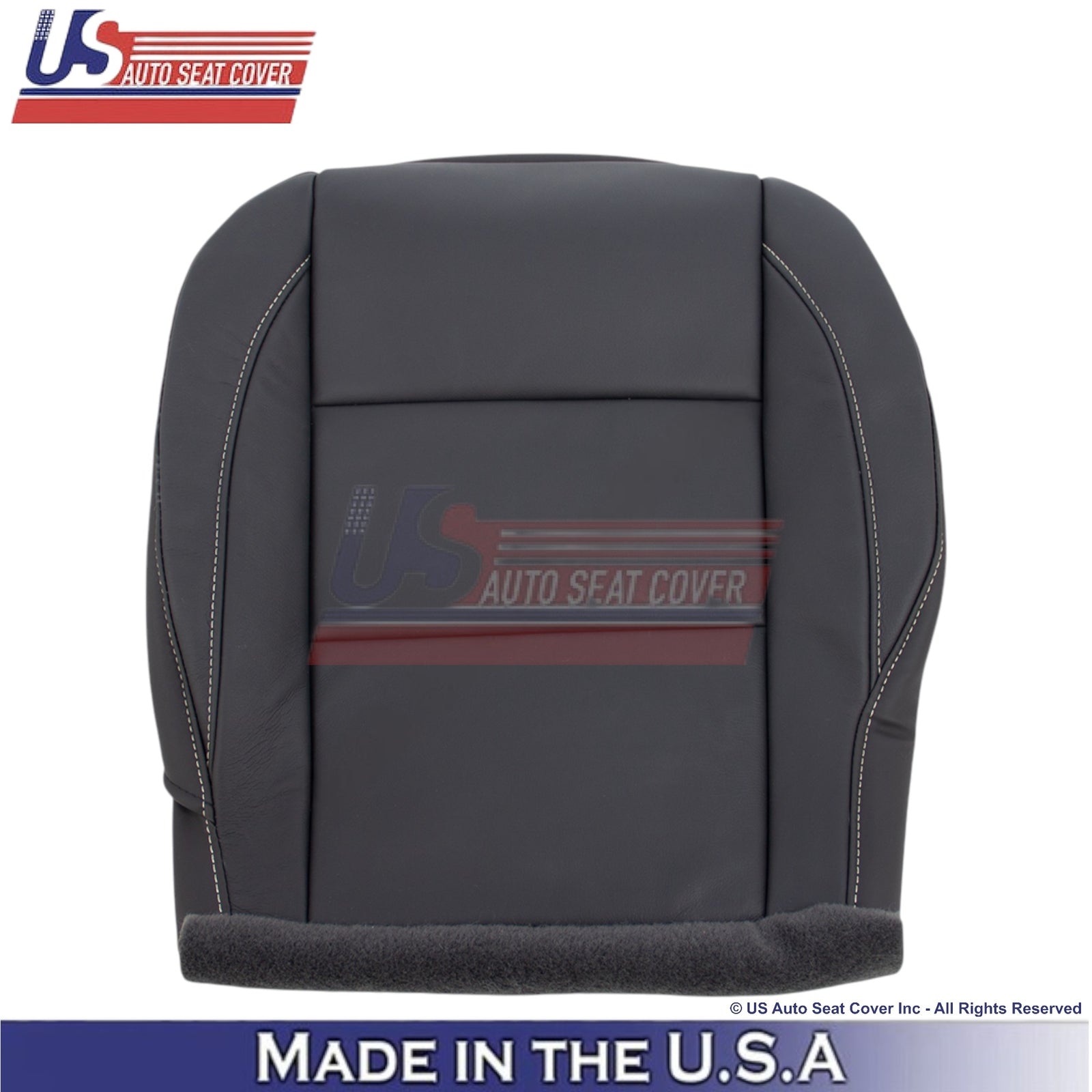 2010-2015 For Nissan Armada Platinum Leather Passenger Bottom Cover Dk. Charcoal